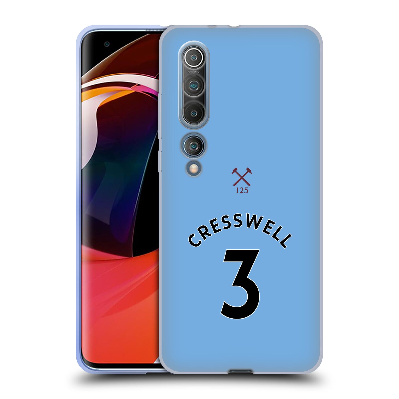 WEST HAM UNITED FC 2020/21 PLAYERS AWAY KIT GEL CASE FOR XIAOMI REDMI PHONES - Picture 8 of 21