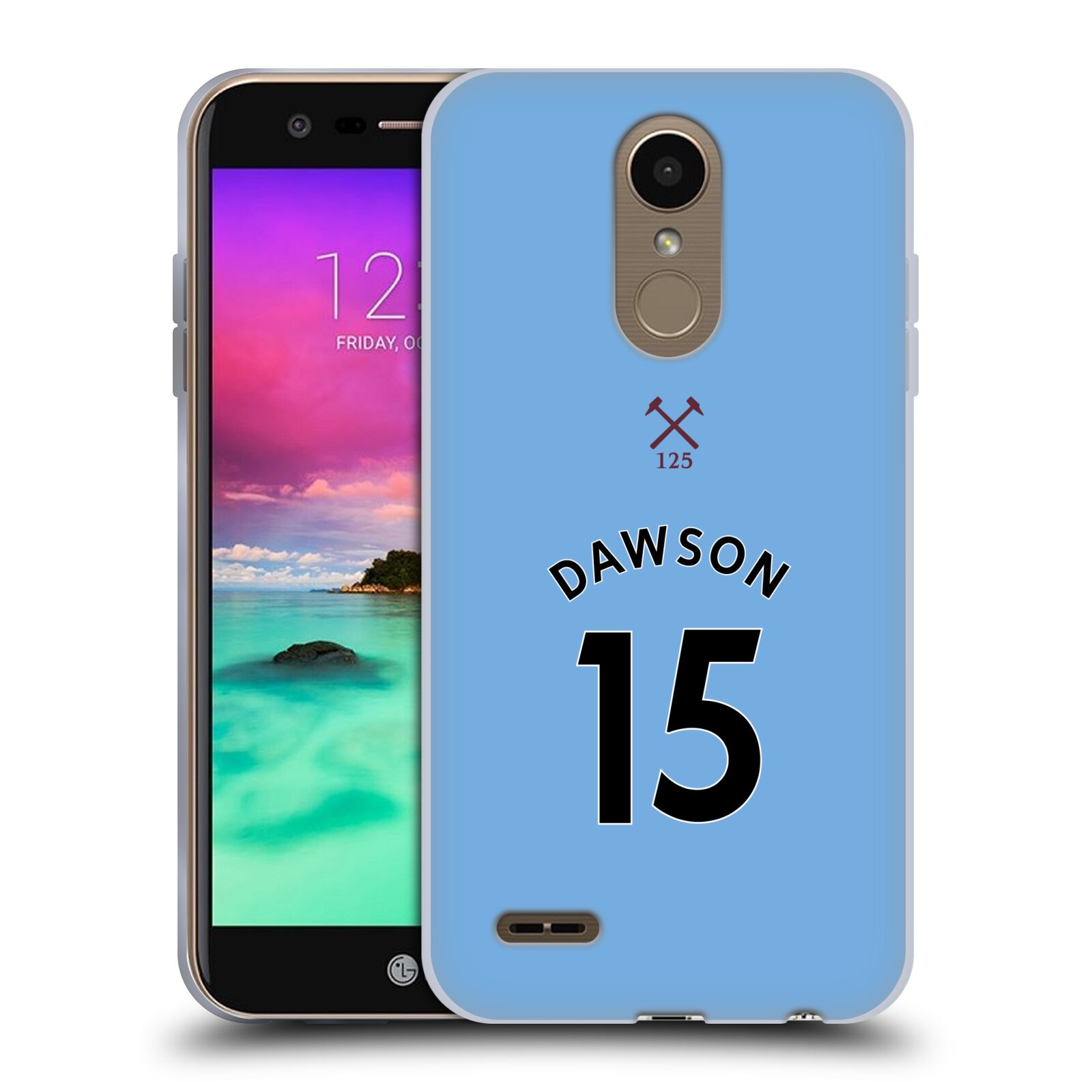 OFFICIAL WEST HAM UNITED FC 2020/21 PLAYERS AWAY KIT GEL CASE FOR LG PHONES 2 - 第 12/21 張圖片