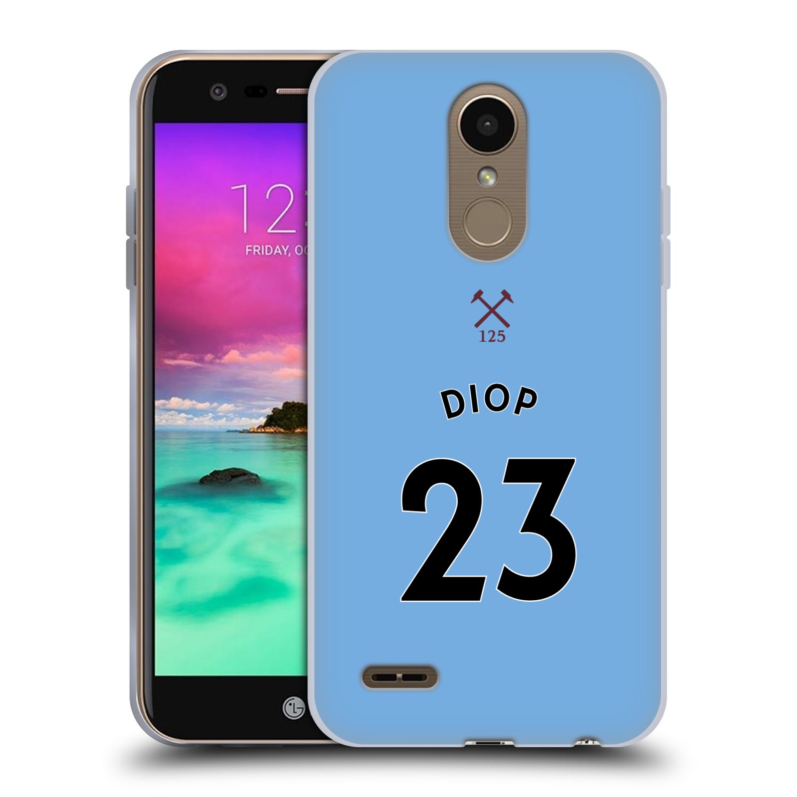 OFFICIAL WEST HAM UNITED FC 2020/21 PLAYERS AWAY KIT GEL CASE FOR LG PHONES 2 - 第 14/21 張圖片