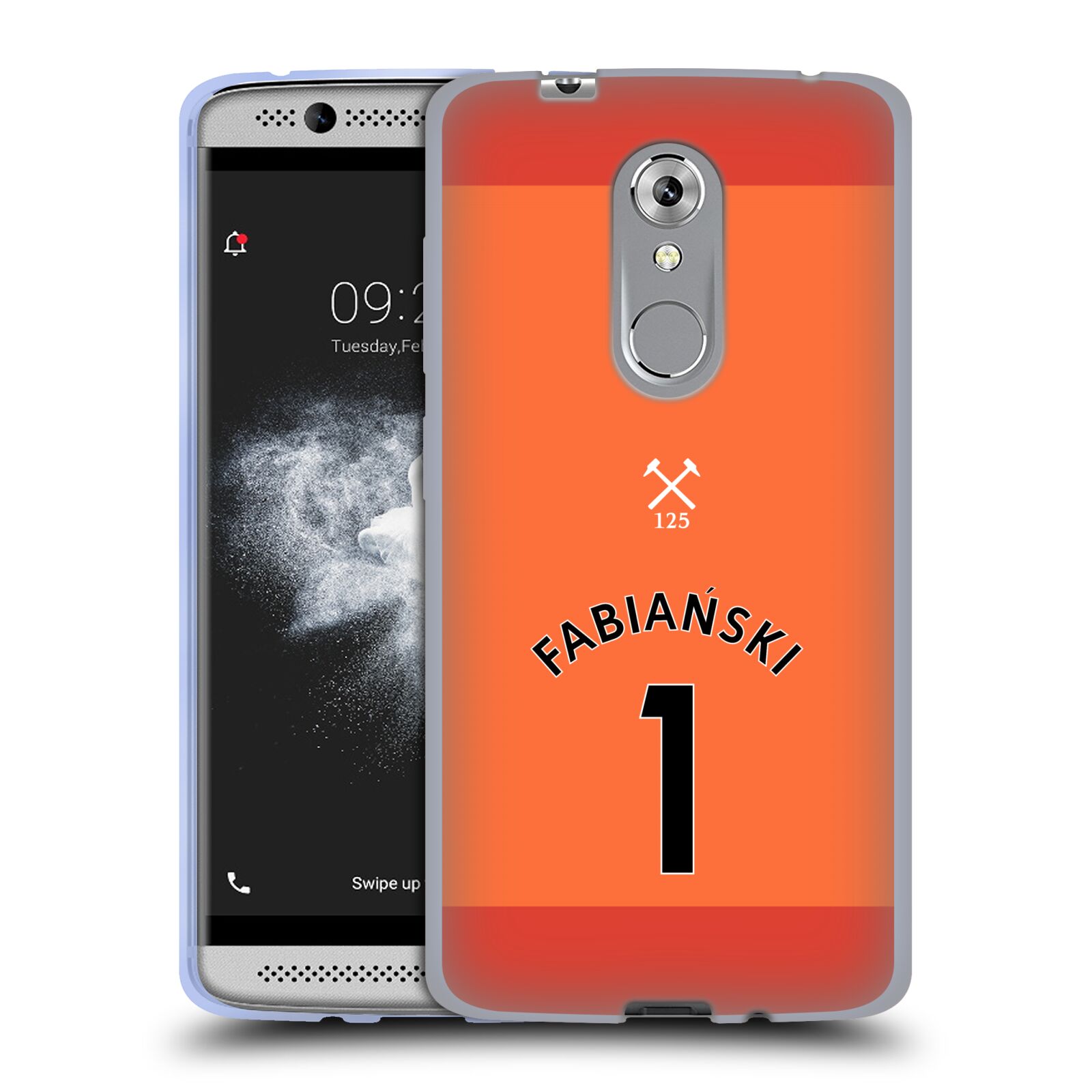 OFFICIAL WEST HAM UNITED FC 2020/21 PLAYERS AWAY KIT GEL CASE FOR ZTE PHONES - 第 15/21 張圖片