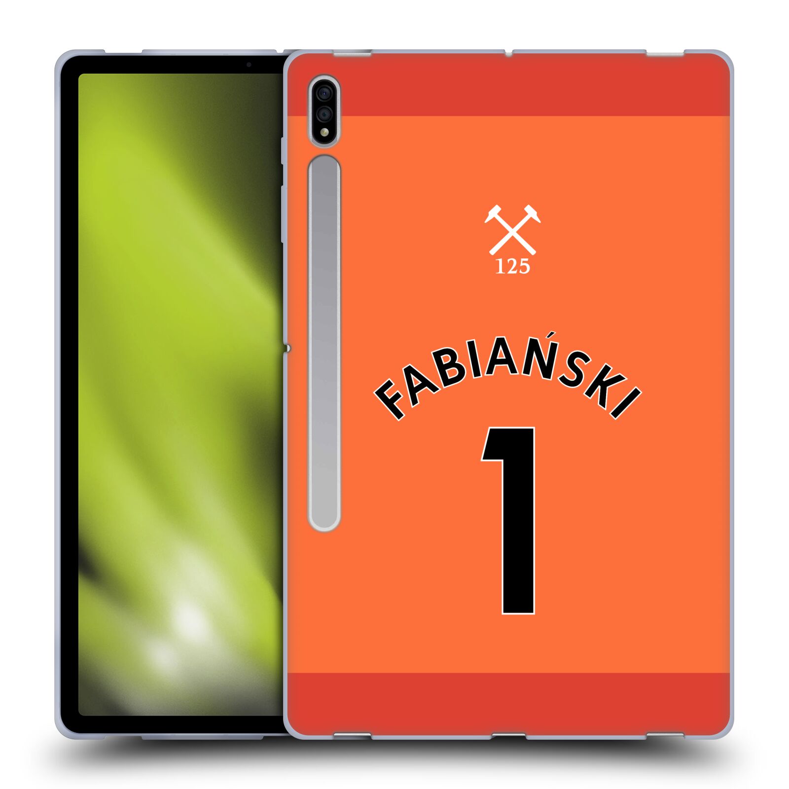 WEST HAM UNITED FC 2020/21 PLAYERS AWAY KIT SOFT GEL CASE FOR SAMSUNG TABLETS 1 - Picture 15 of 21