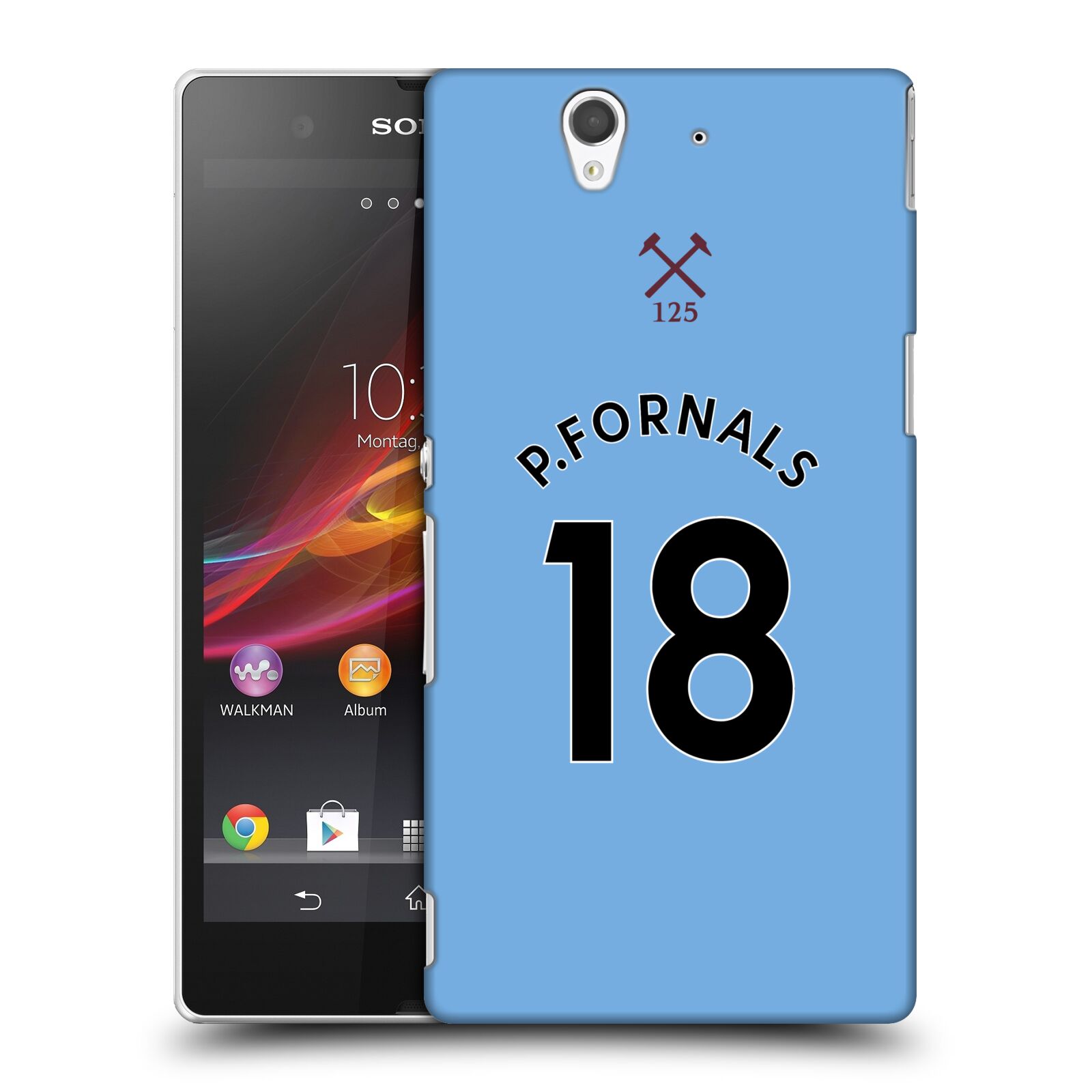 OFFICIAL WEST HAM UNITED FC 2020/21 PLAYERS AWAY KIT BACK CASE FOR SONY PHONES 3 - 第 18/21 張圖片