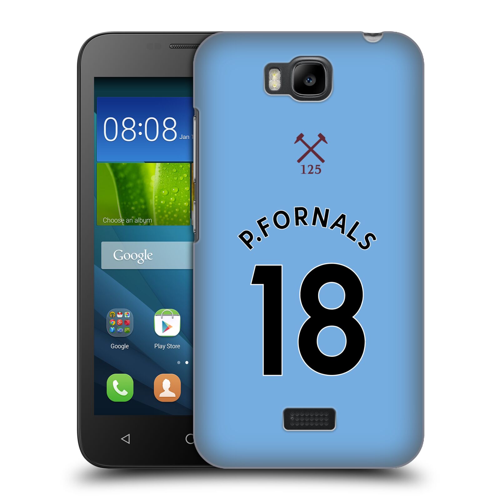 OFFICIAL WEST HAM UNITED FC 2020/21 PLAYERS AWAY KIT CASE FOR HUAWEI PHONES 2 - 第 18/21 張圖片
