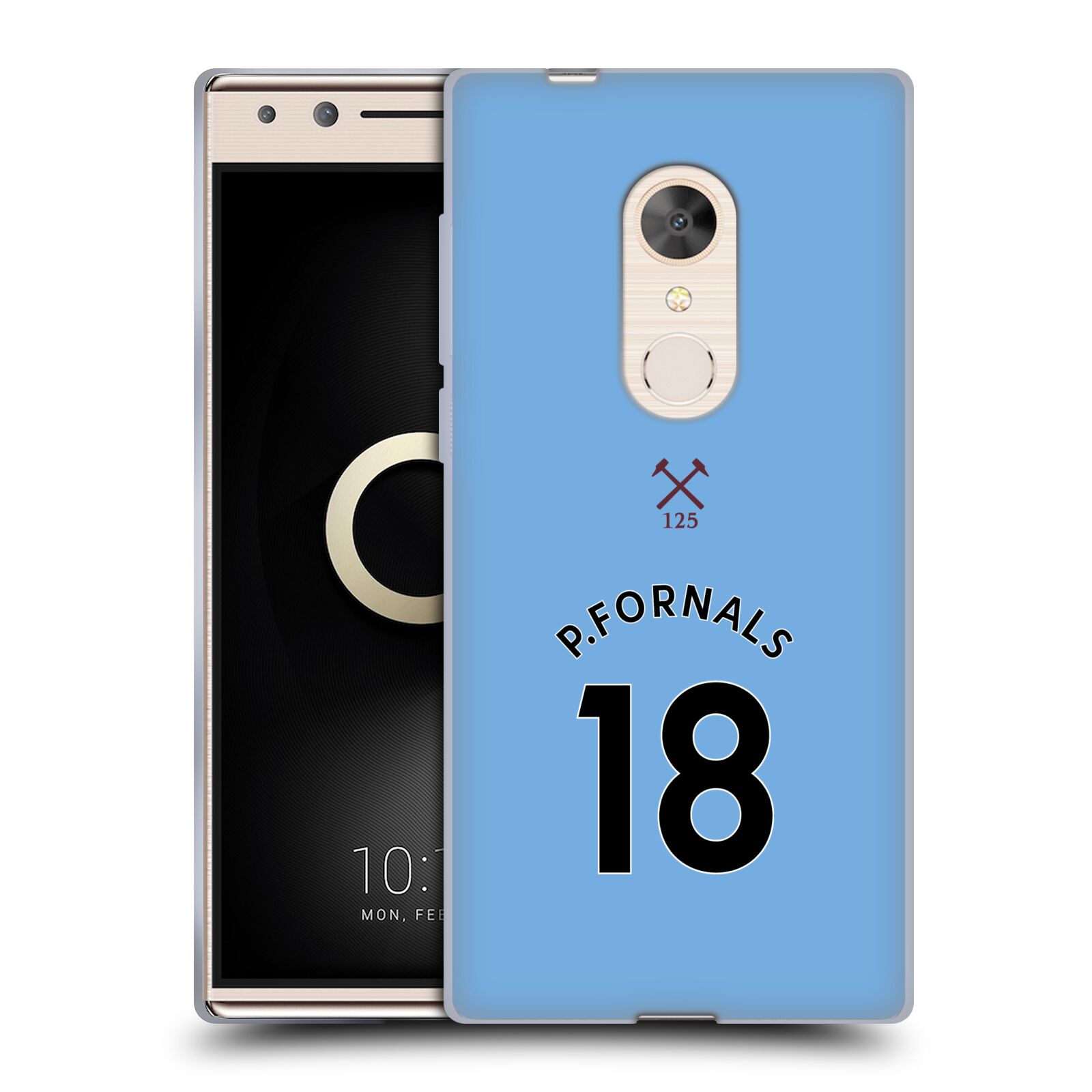 OFFICIAL WEST HAM UNITED FC 2020/21 PLAYERS AWAY KIT GEL CASE FOR ALCATEL PHONES - 第 18/21 張圖片