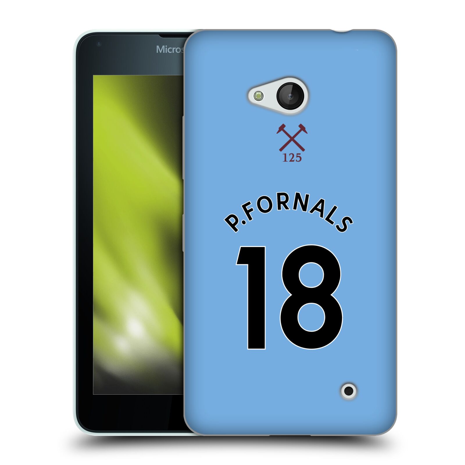 WEST HAM UNITED FC 2020/21 PLAYERS AWAY KIT SOFT GEL CASE FOR MICROSOFT PHONES - 第 18/21 張圖片