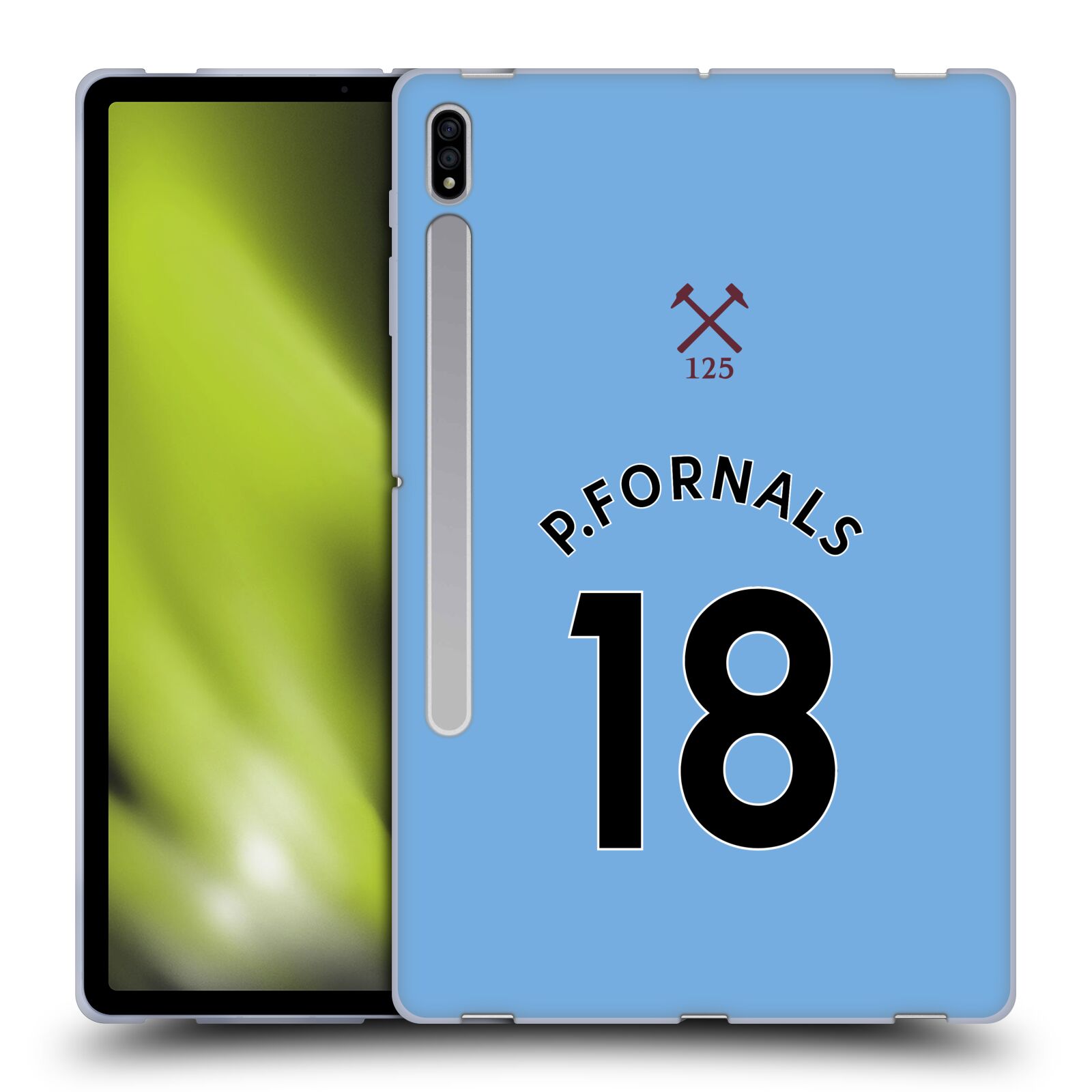 WEST HAM UNITED FC 2020/21 PLAYERS AWAY KIT SOFT GEL CASE FOR SAMSUNG TABLETS 1 - Picture 18 of 21