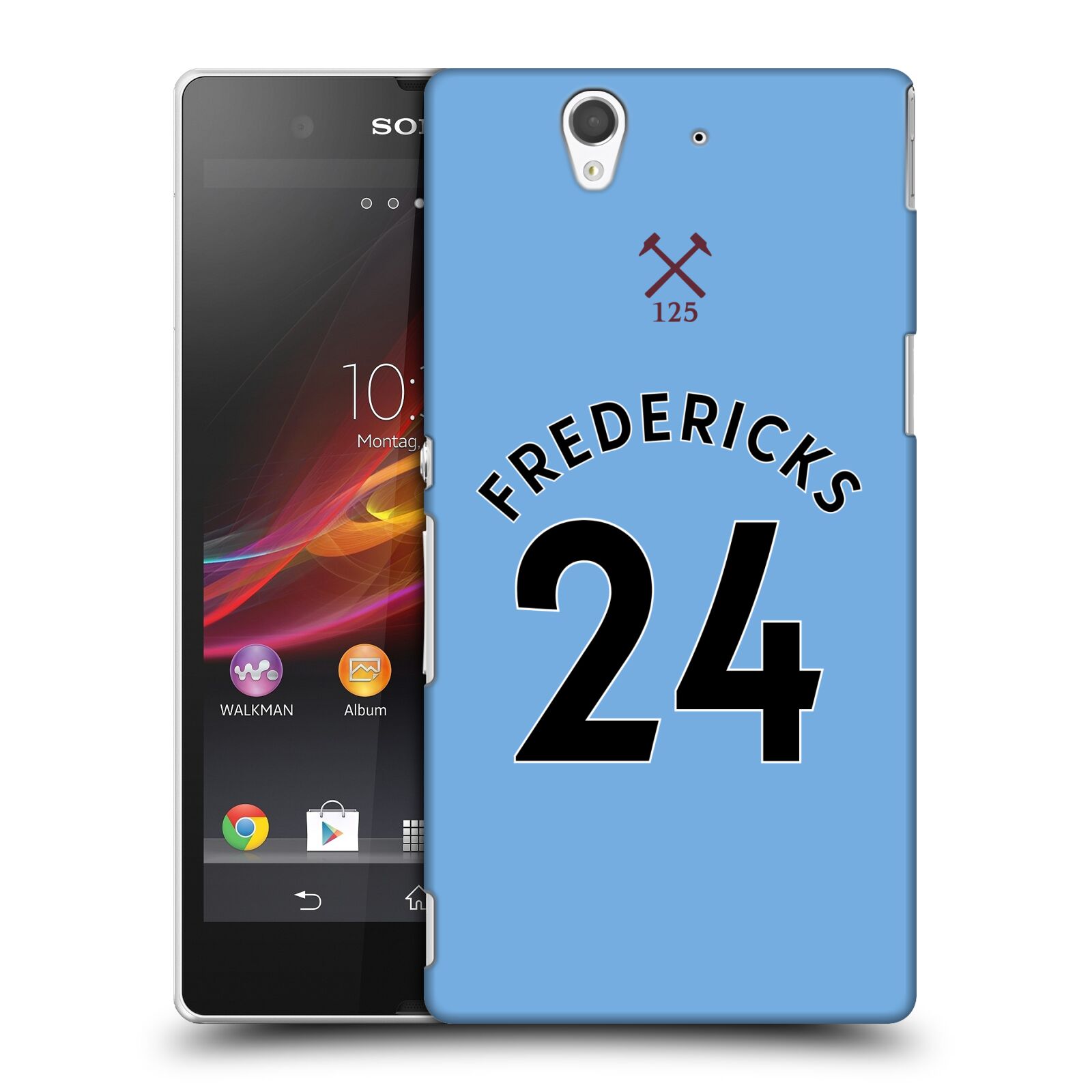 OFFICIAL WEST HAM UNITED FC 2020/21 PLAYERS AWAY KIT BACK CASE FOR SONY PHONES 3 - 第 19/21 張圖片