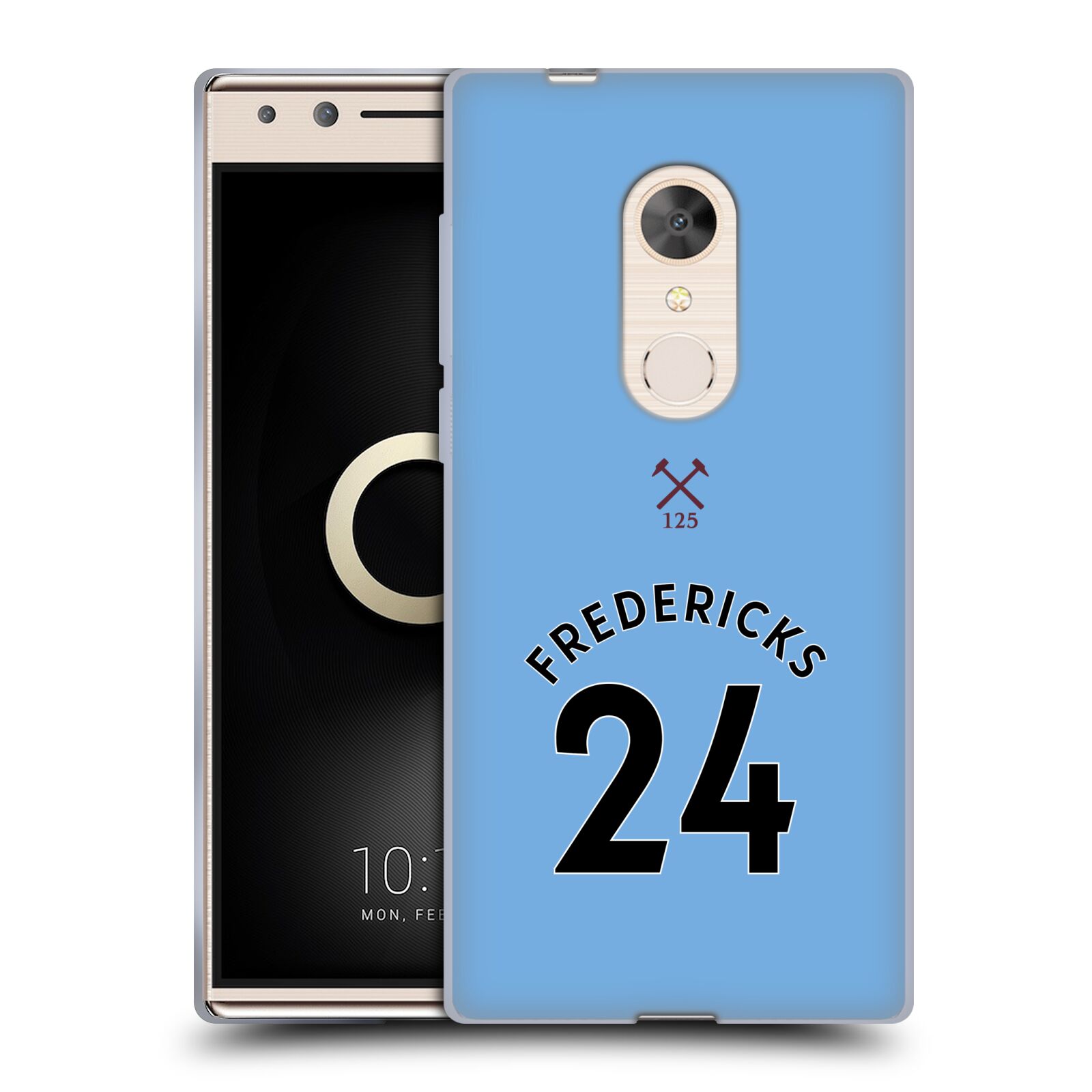 OFFICIAL WEST HAM UNITED FC 2020/21 PLAYERS AWAY KIT GEL CASE FOR ALCATEL PHONES - 第 19/21 張圖片