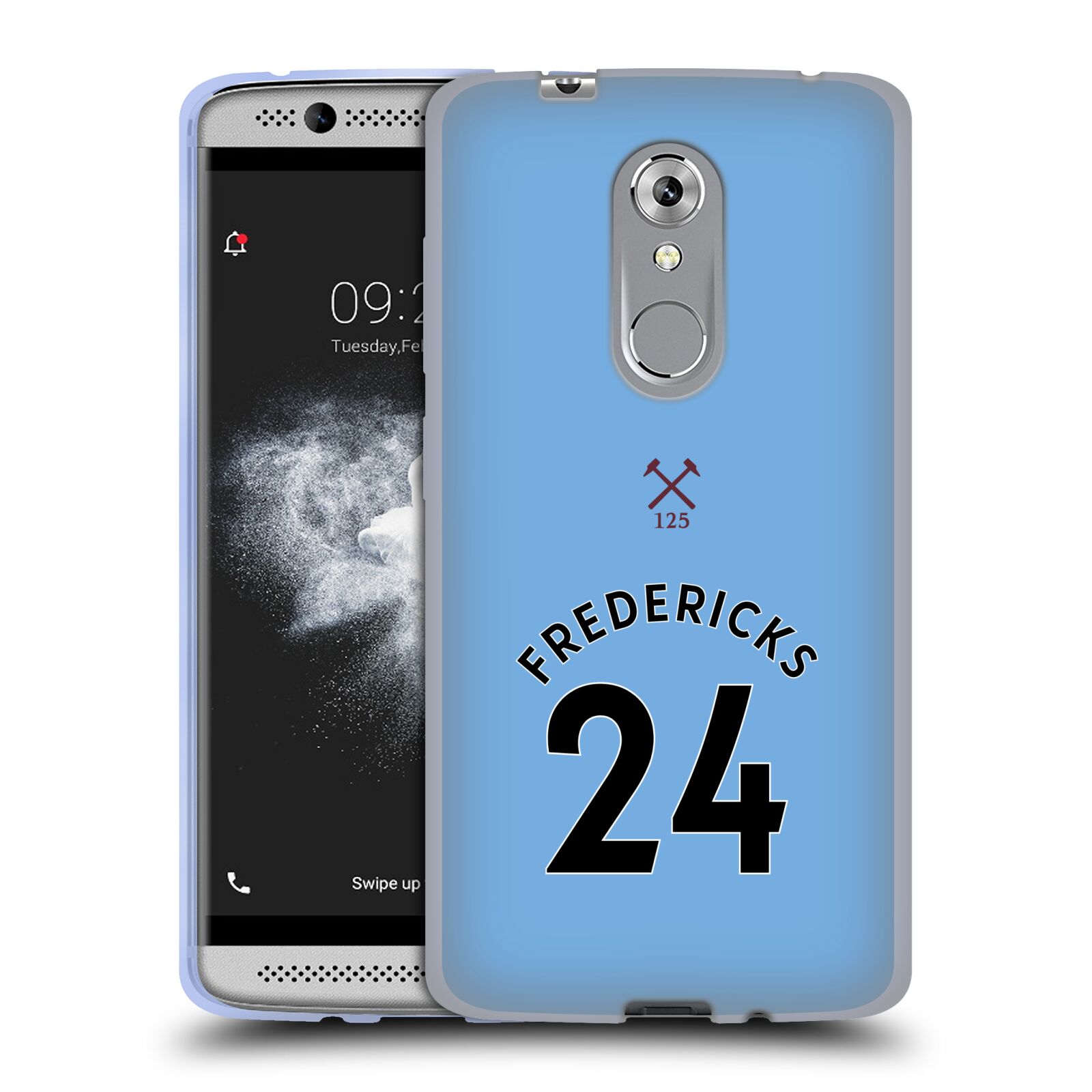 OFFICIAL WEST HAM UNITED FC 2020/21 PLAYERS AWAY KIT GEL CASE FOR ZTE PHONES - 第 19/21 張圖片