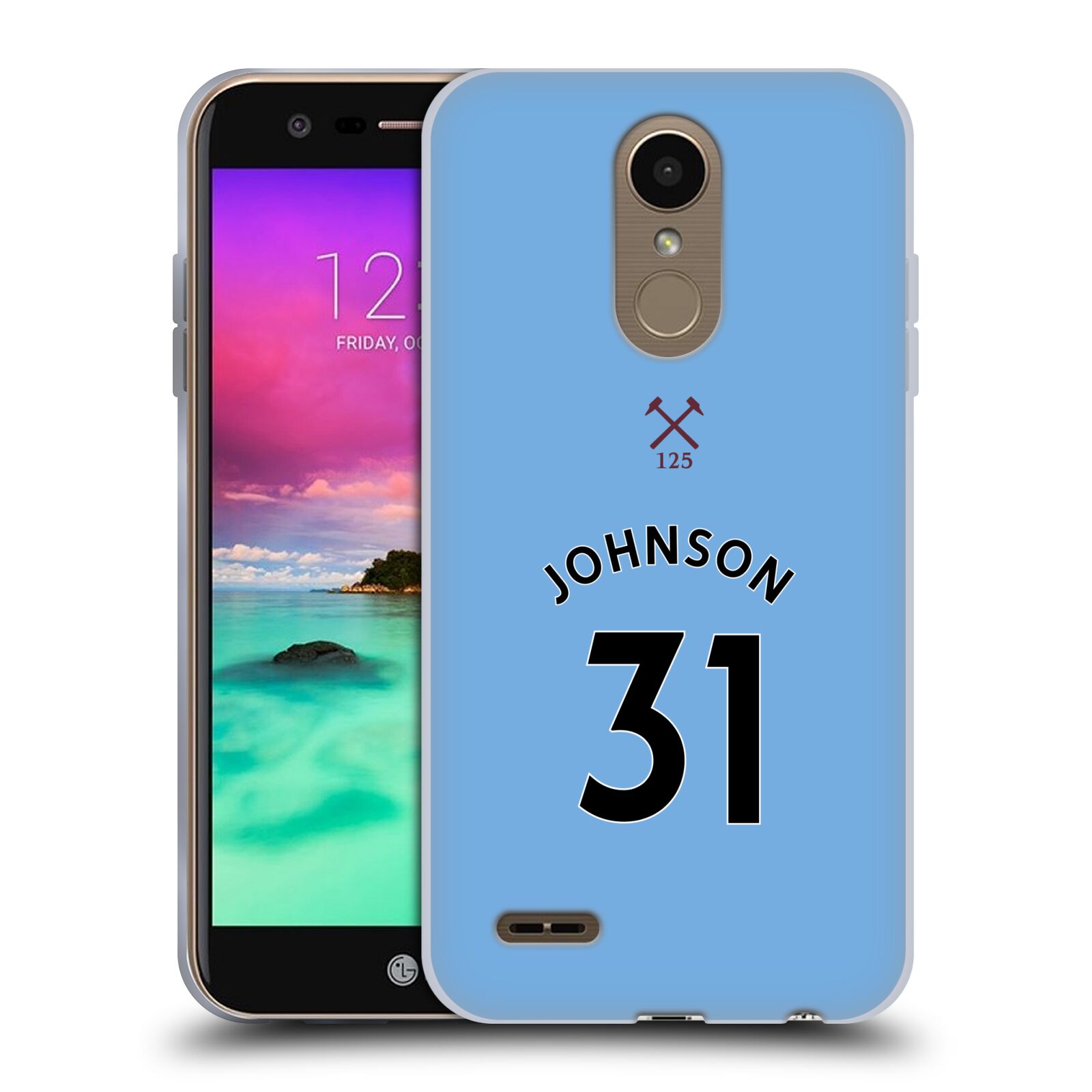 OFFICIAL WEST HAM UNITED FC 2020/21 PLAYERS AWAY KIT GEL CASE FOR LG PHONES 2 - 第 11/21 張圖片