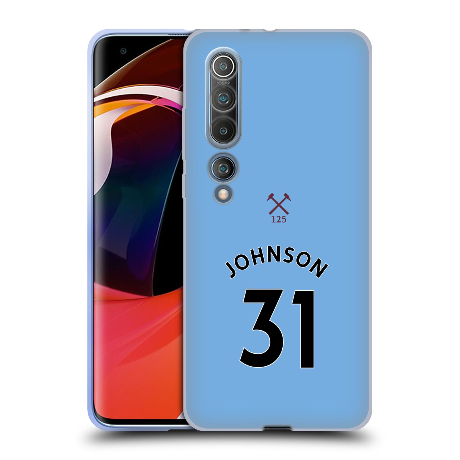 WEST HAM UNITED FC 2020/21 PLAYERS AWAY KIT GEL CASE FOR XIAOMI REDMI PHONES - Picture 11 of 21