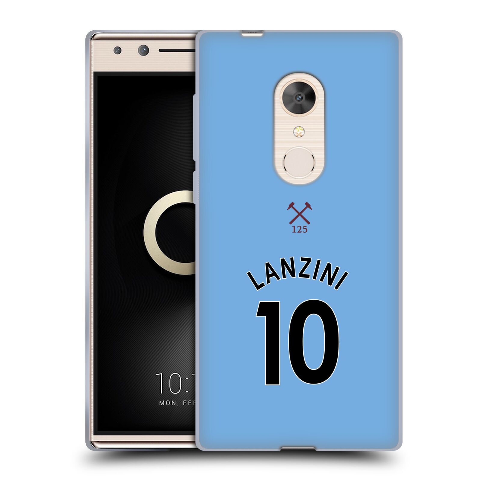 OFFICIAL WEST HAM UNITED FC 2020/21 PLAYERS AWAY KIT GEL CASE FOR ALCATEL PHONES - 第 16/21 張圖片