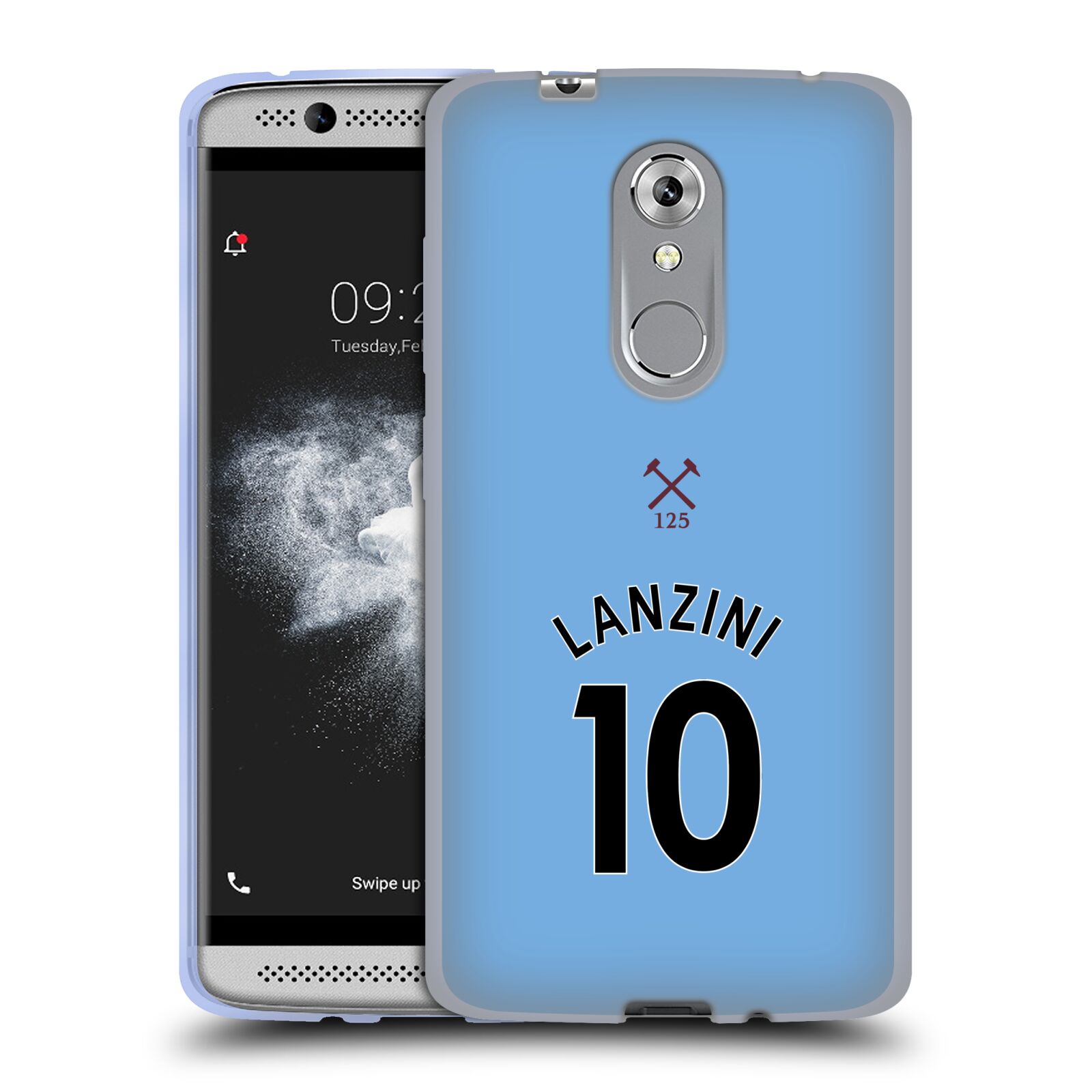 OFFICIAL WEST HAM UNITED FC 2020/21 PLAYERS AWAY KIT GEL CASE FOR ZTE PHONES - 第 16/21 張圖片