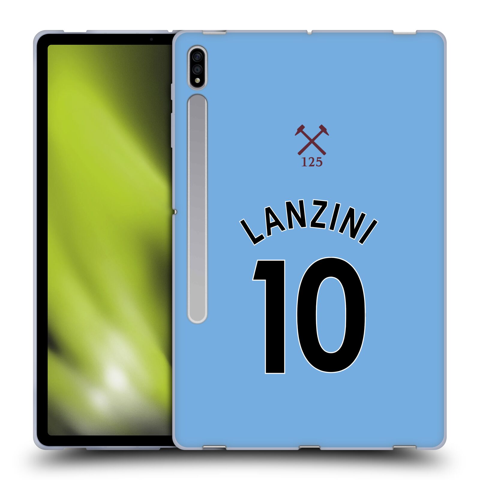 WEST HAM UNITED FC 2020/21 PLAYERS AWAY KIT SOFT GEL CASE FOR SAMSUNG TABLETS 1 - Picture 16 of 21