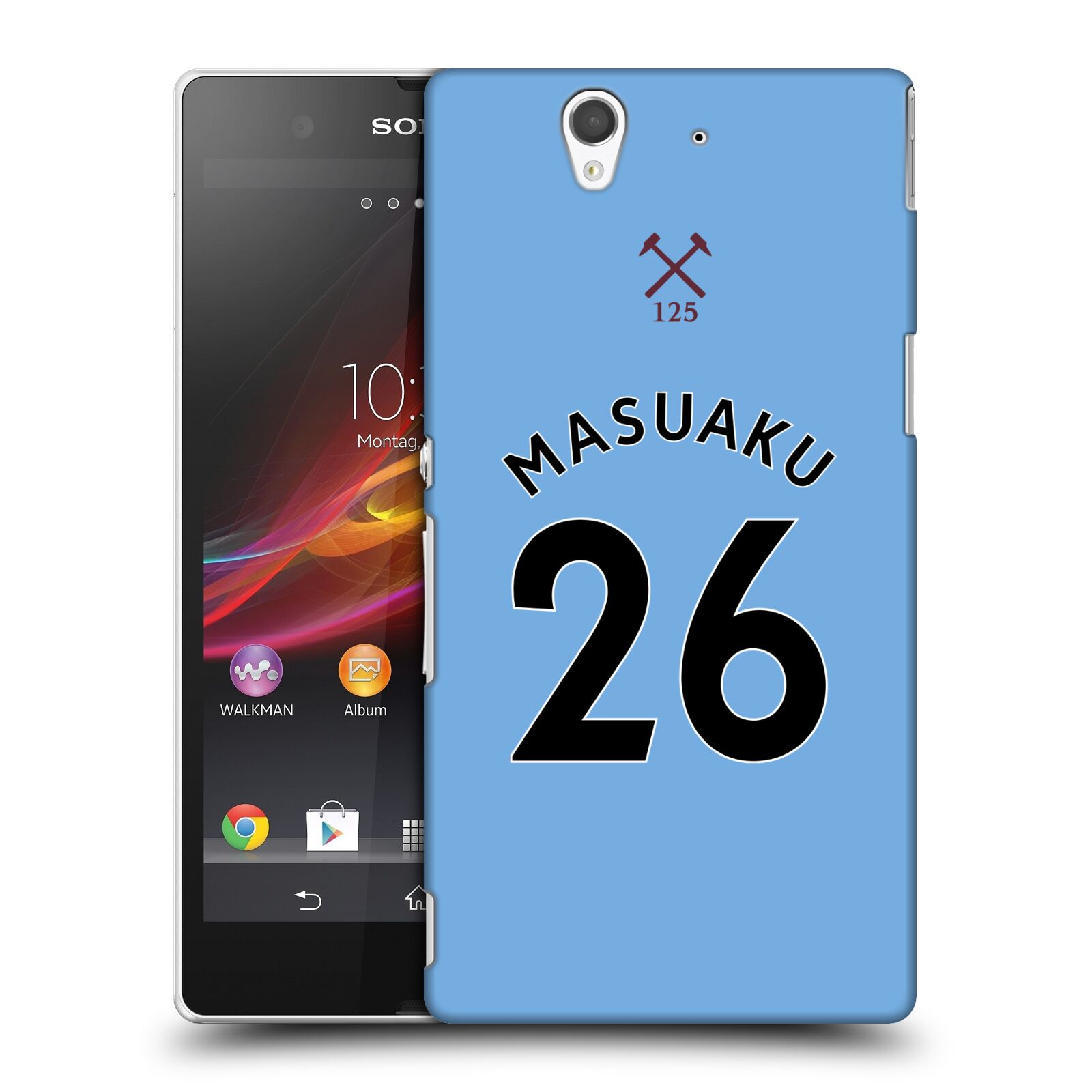 OFFICIAL WEST HAM UNITED FC 2020/21 PLAYERS AWAY KIT BACK CASE FOR SONY PHONES 3 - 第 10/21 張圖片