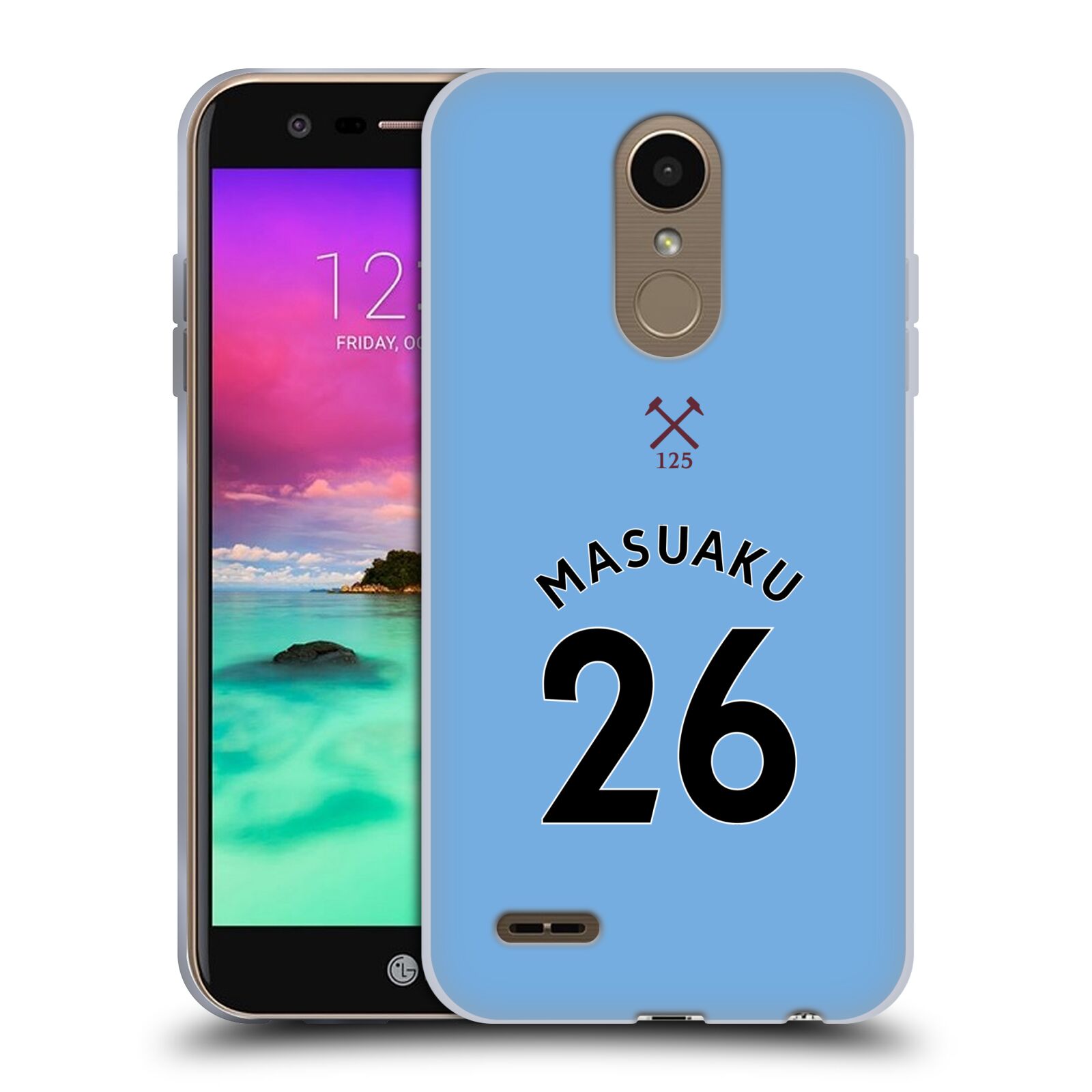 OFFICIAL WEST HAM UNITED FC 2020/21 PLAYERS AWAY KIT GEL CASE FOR LG PHONES 2 - 第 10/21 張圖片