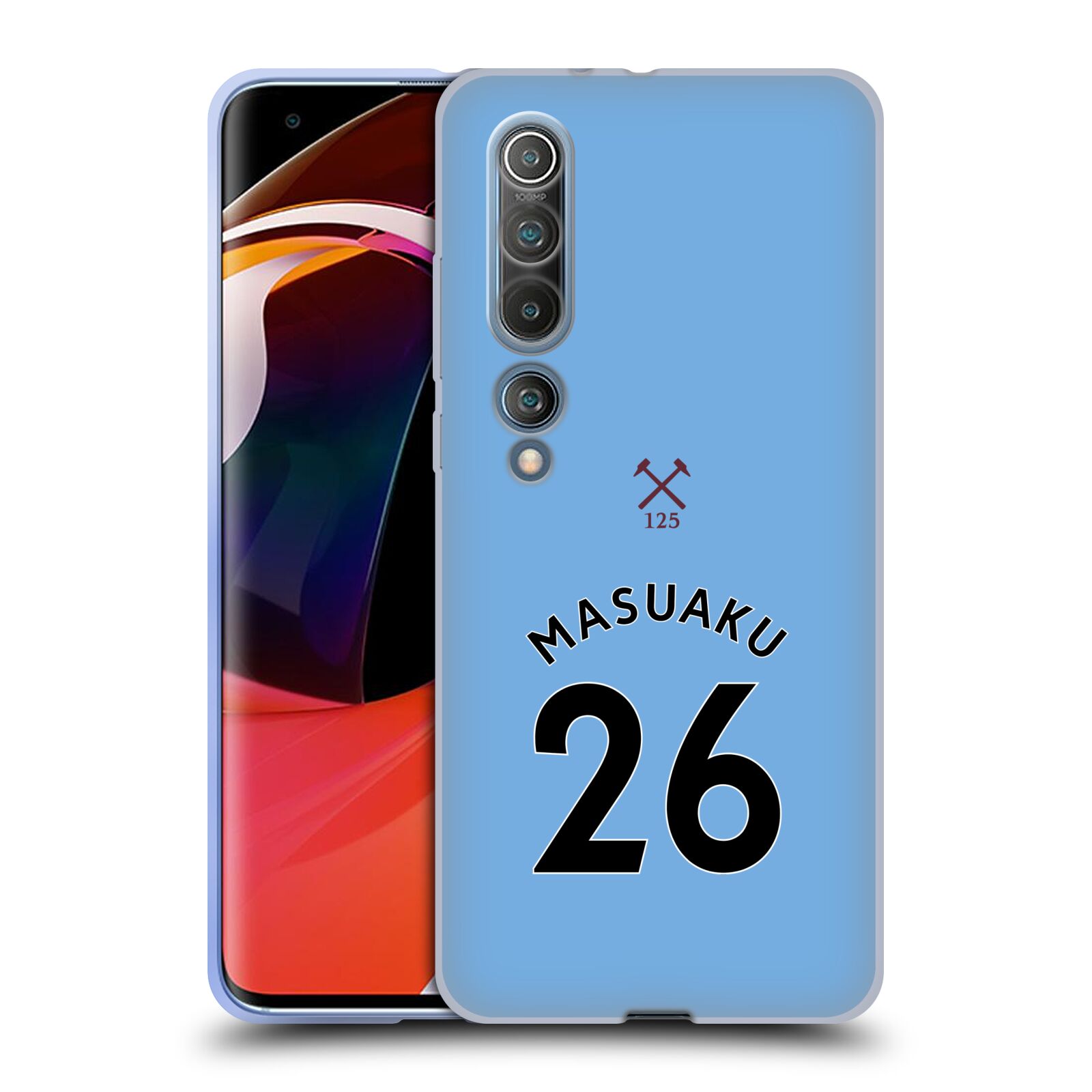 WEST HAM UNITED FC 2020/21 PLAYERS AWAY KIT GEL CASE FOR XIAOMI REDMI PHONES - Picture 10 of 21