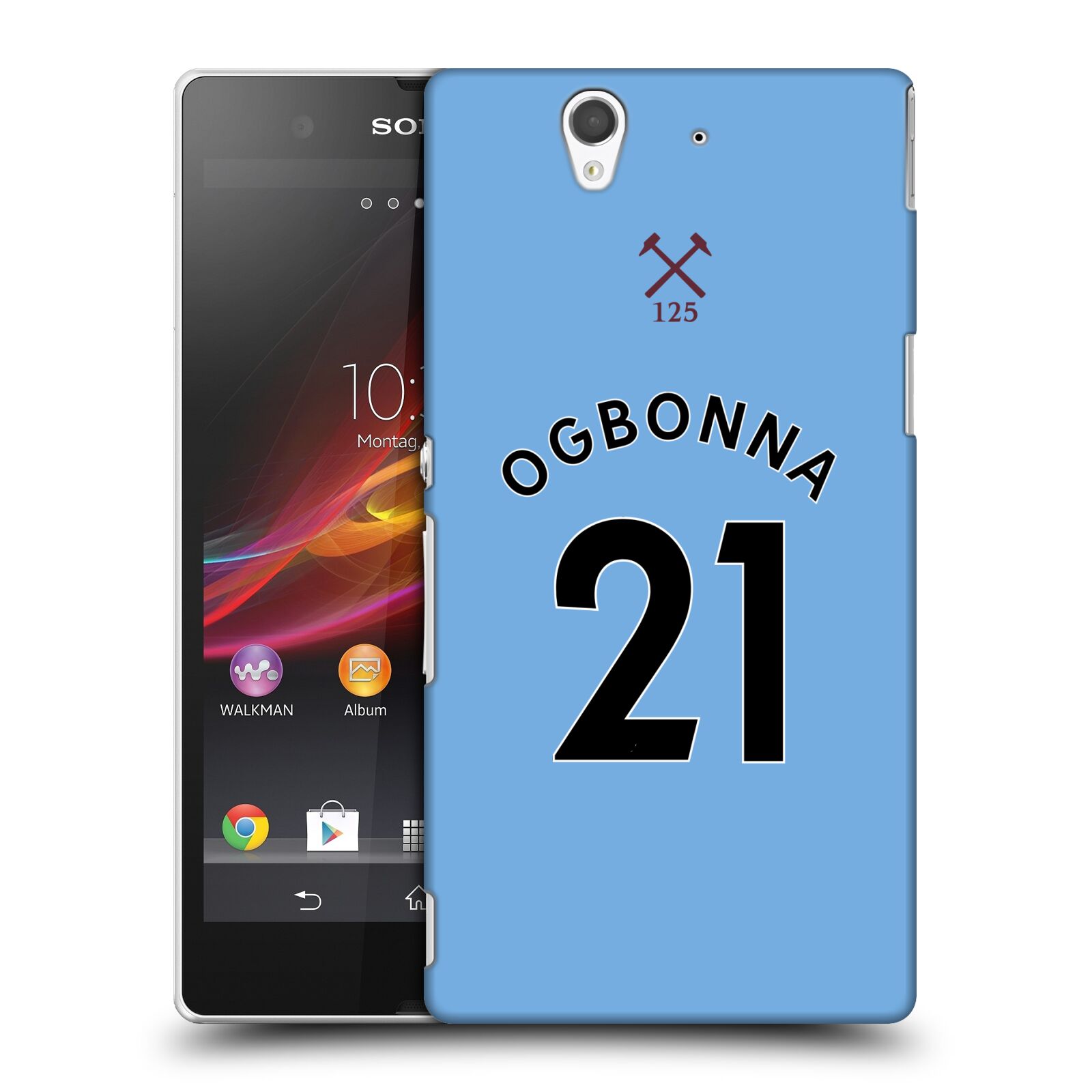OFFICIAL WEST HAM UNITED FC 2020/21 PLAYERS AWAY KIT BACK CASE FOR SONY PHONES 3 - 第 9/21 張圖片