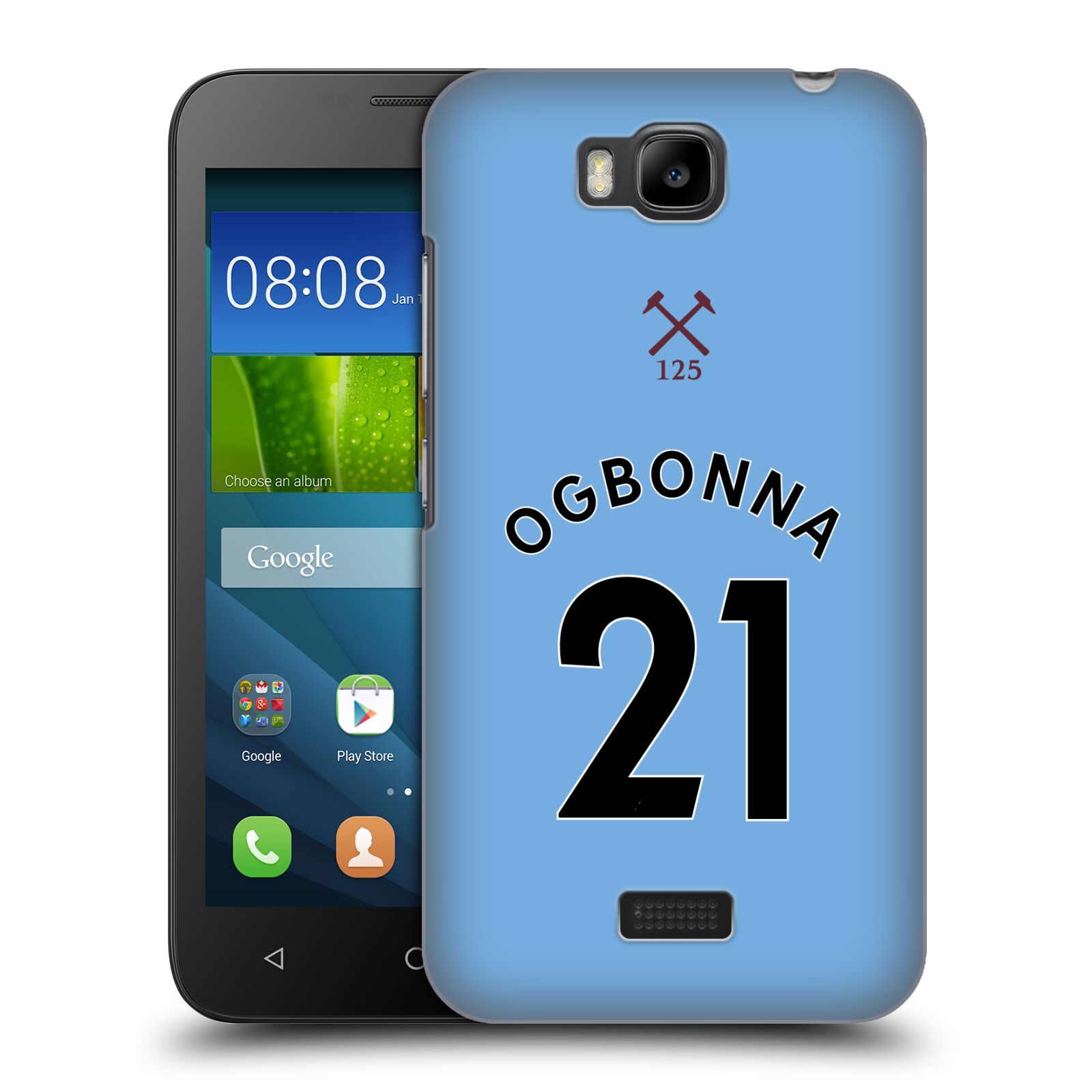 OFFICIAL WEST HAM UNITED FC 2020/21 PLAYERS AWAY KIT CASE FOR HUAWEI PHONES 2 - 第 9/21 張圖片