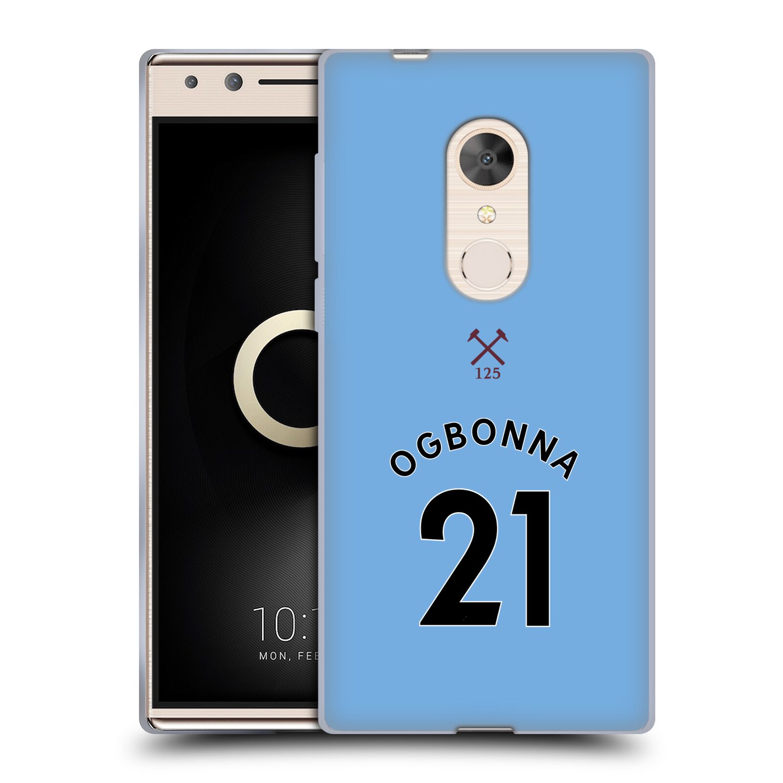 OFFICIAL WEST HAM UNITED FC 2020/21 PLAYERS AWAY KIT GEL CASE FOR ALCATEL PHONES - 第 9/21 張圖片