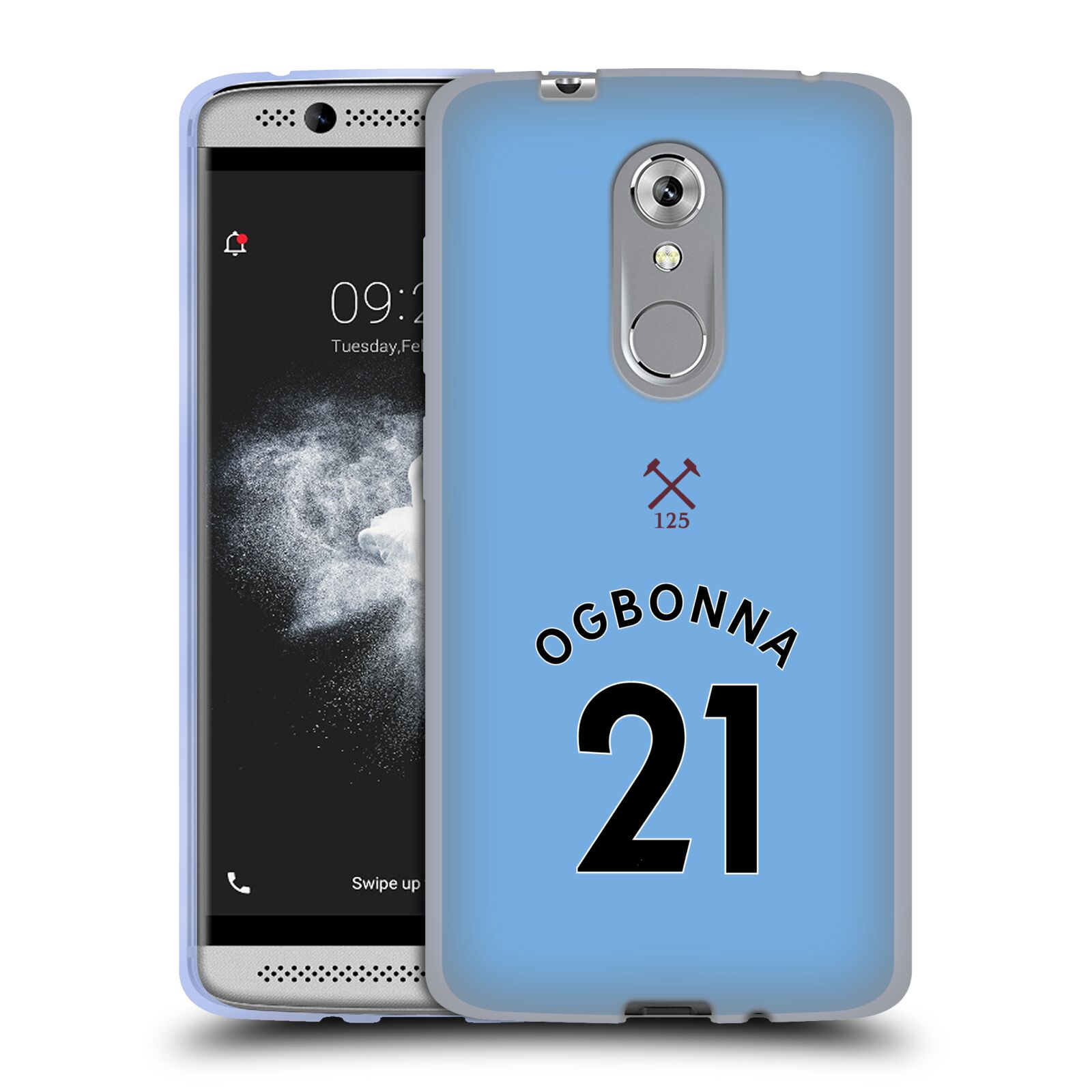 OFFICIAL WEST HAM UNITED FC 2020/21 PLAYERS AWAY KIT GEL CASE FOR ZTE PHONES - 第 9/21 張圖片