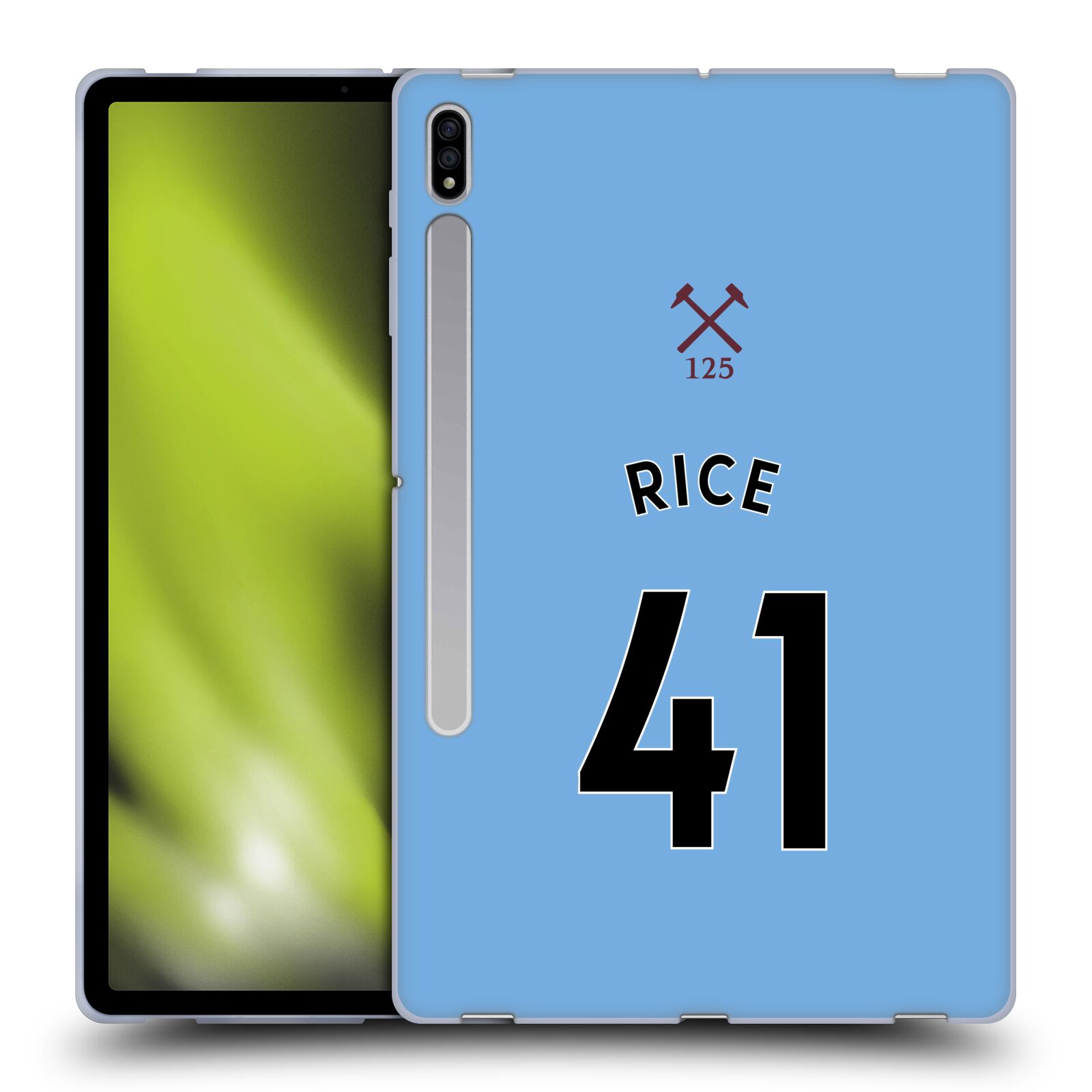 WEST HAM UNITED FC 2020/21 PLAYERS AWAY KIT SOFT GEL CASE FOR SAMSUNG TABLETS 1 - Picture 13 of 21