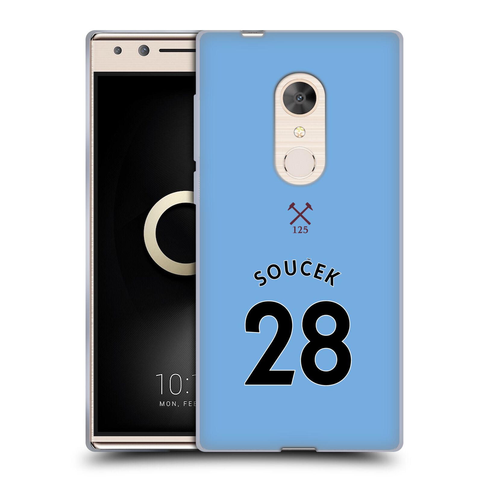 OFFICIAL WEST HAM UNITED FC 2020/21 PLAYERS AWAY KIT GEL CASE FOR ALCATEL PHONES - 第 20/21 張圖片
