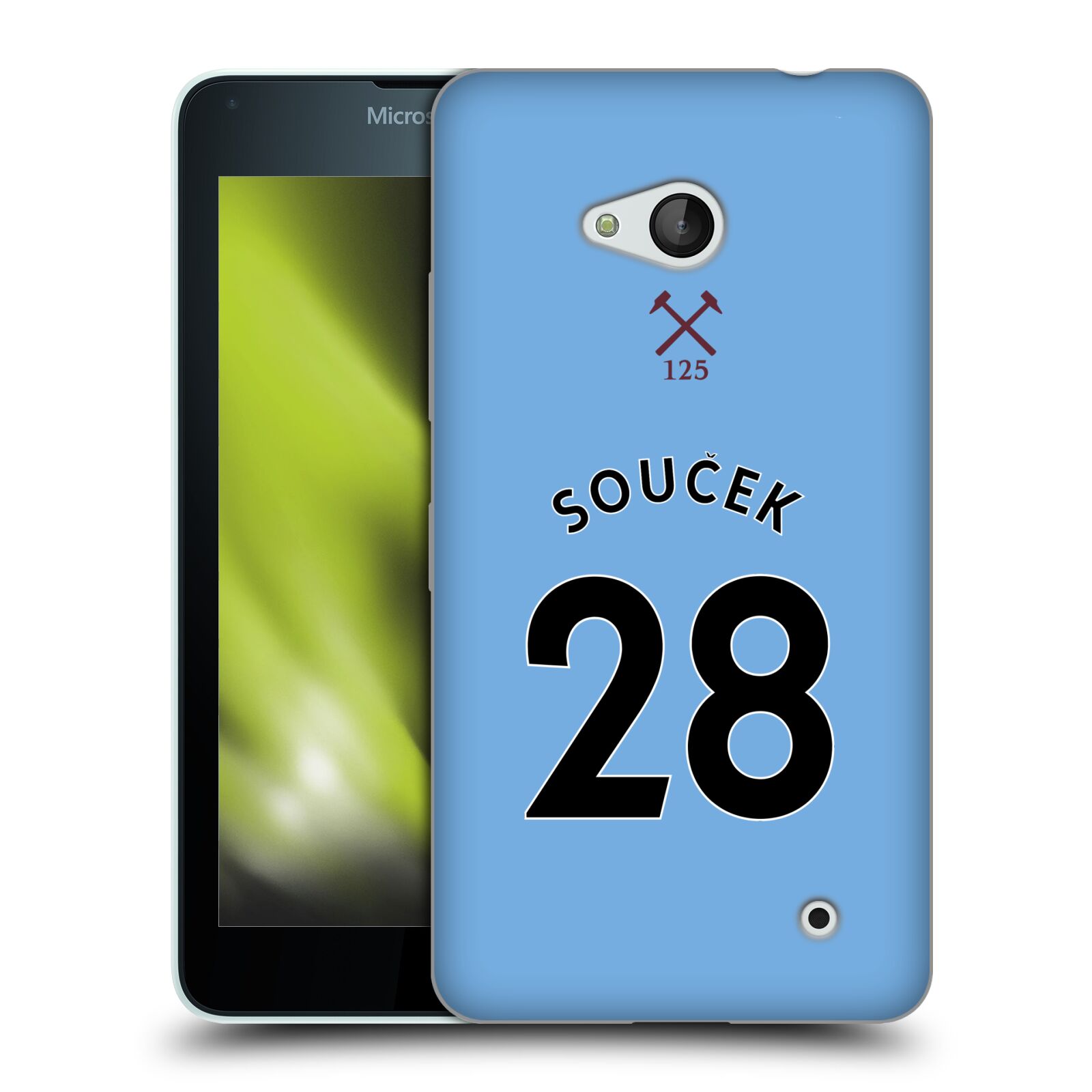 WEST HAM UNITED FC 2020/21 PLAYERS AWAY KIT SOFT GEL CASE FOR MICROSOFT PHONES - 第 20/21 張圖片