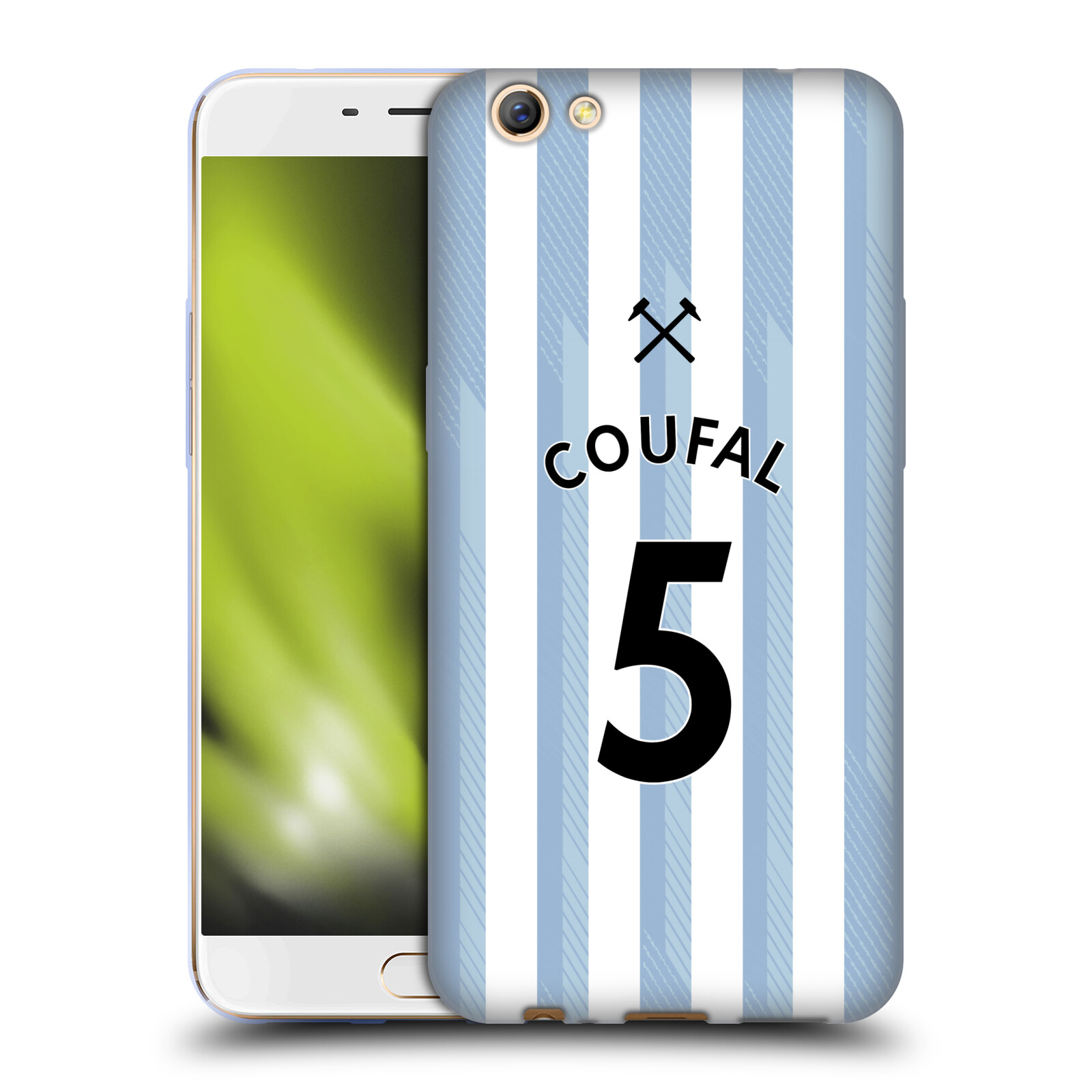 OFFICIAL WEST HAM UNITED FC 2021/22 PLAYERS AWAY KIT GEL CASE FOR OPPO PHONES - 第 18/18 張圖片