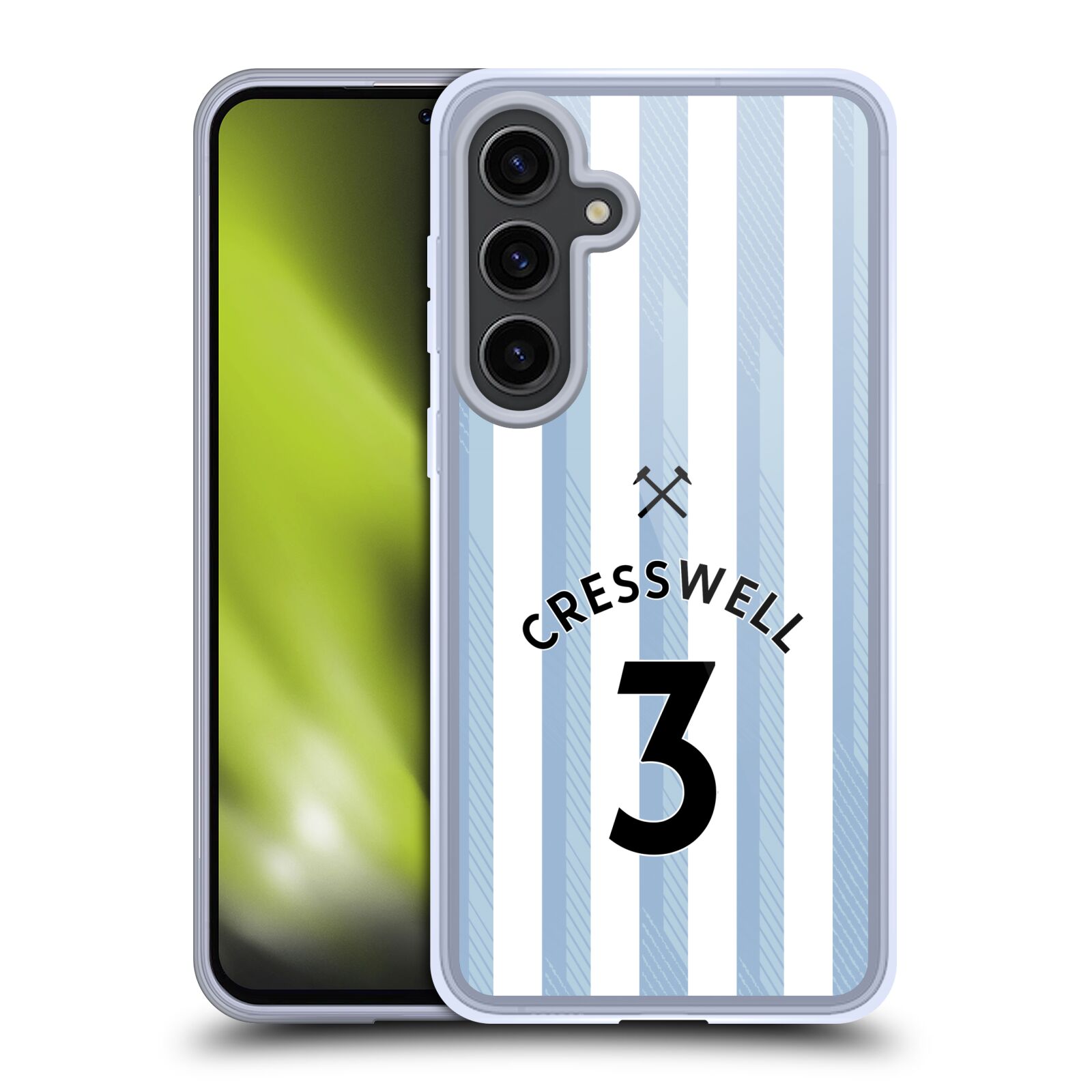 WEST HAM UNITED FC 2021/22 PLAYERS AWAY KIT GEL CASE COMPATIBLE SAMSUNG/MAGSAFE - 第 8/21 張圖片