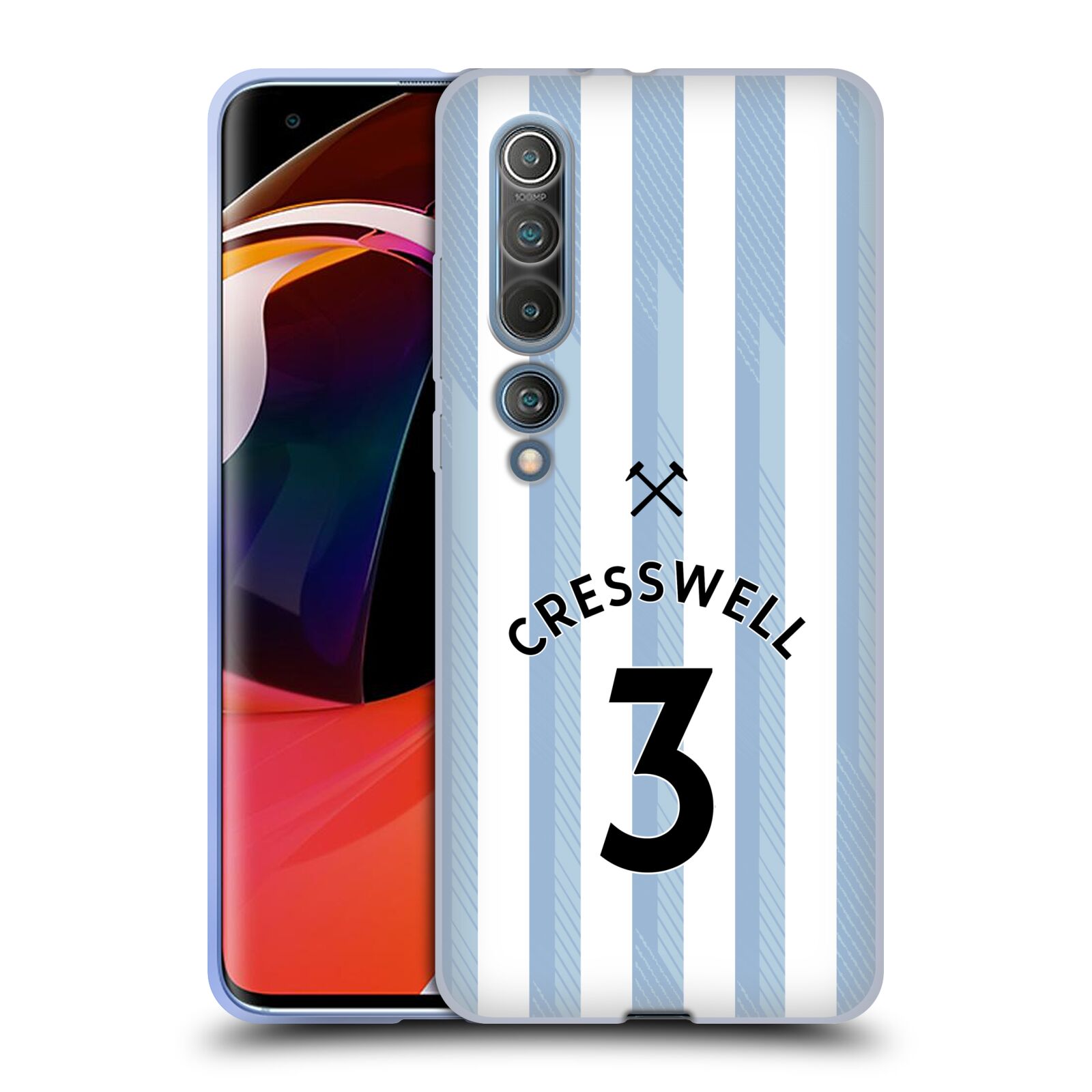 OFFICIAL WEST HAM UNITED FC 2021/22 PLAYERS AWAY KIT GEL CASE FOR XIAOMI PHONES - 第 8/21 張圖片