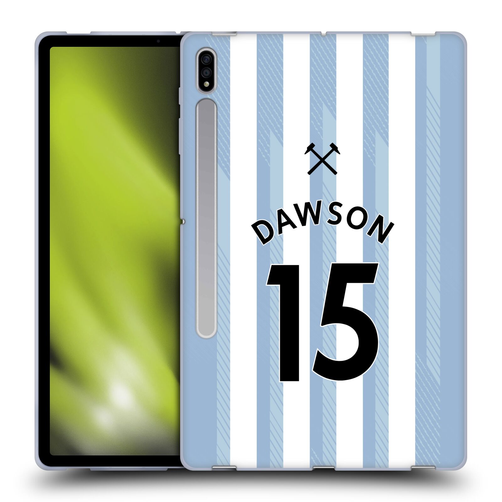 WEST HAM UNITED FC 2021/22 PLAYERS AWAY KIT SOFT GEL CASE FOR SAMSUNG TABLETS 1 - Picture 12 of 21