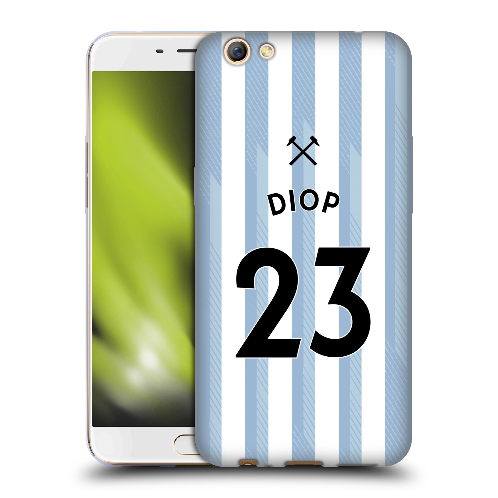 OFFICIAL WEST HAM UNITED FC 2021/22 PLAYERS AWAY KIT GEL CASE FOR OPPO PHONES - 第 14/18 張圖片