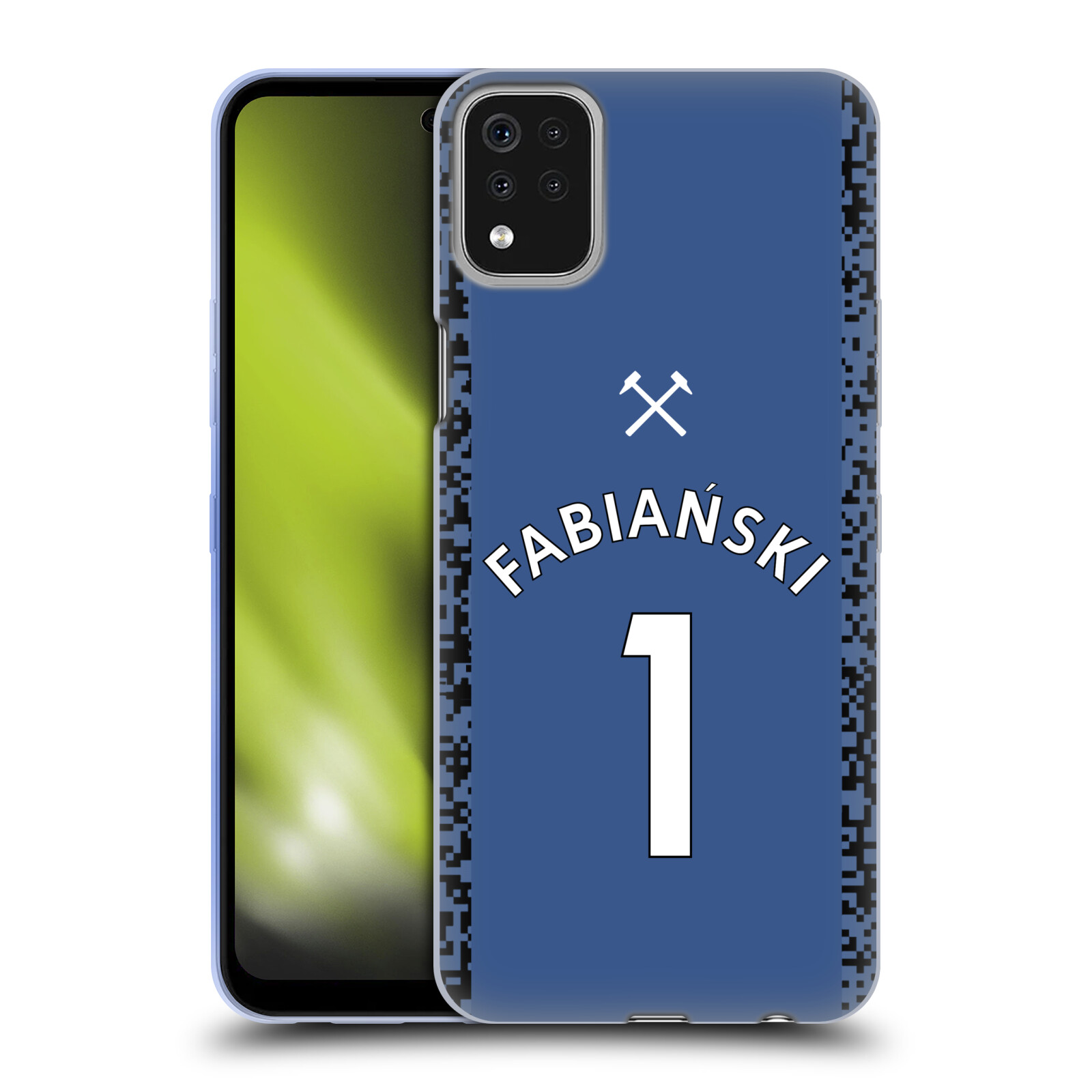 OFFICIAL WEST HAM UNITED FC 2021/22 PLAYERS AWAY KIT GEL CASE FOR LG PHONES 1 - 第 8/8 張圖片