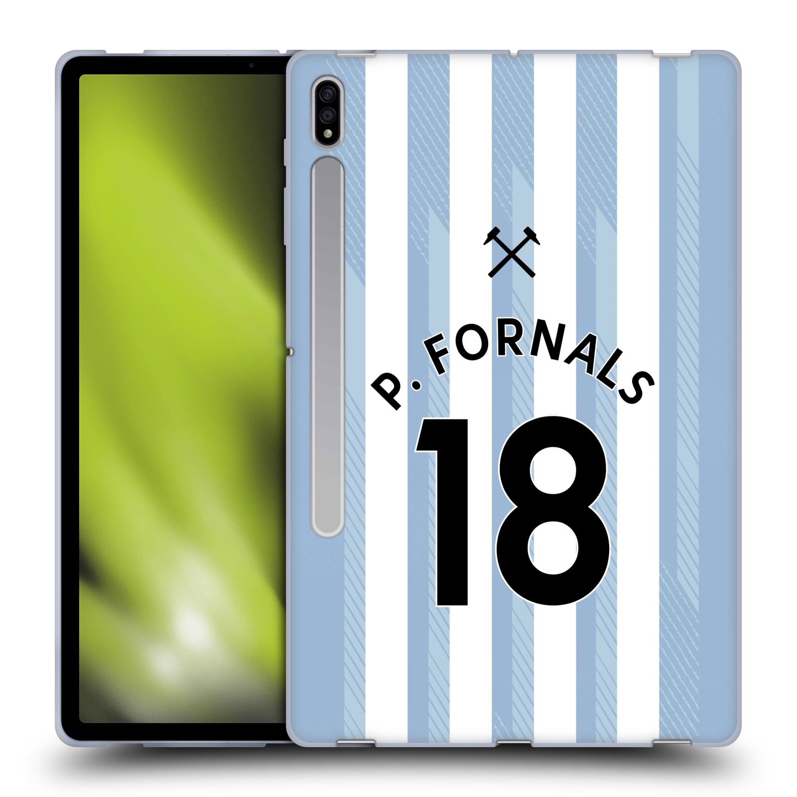 WEST HAM UNITED FC 2021/22 PLAYERS AWAY KIT SOFT GEL CASE FOR SAMSUNG TABLETS 1 - Picture 18 of 21