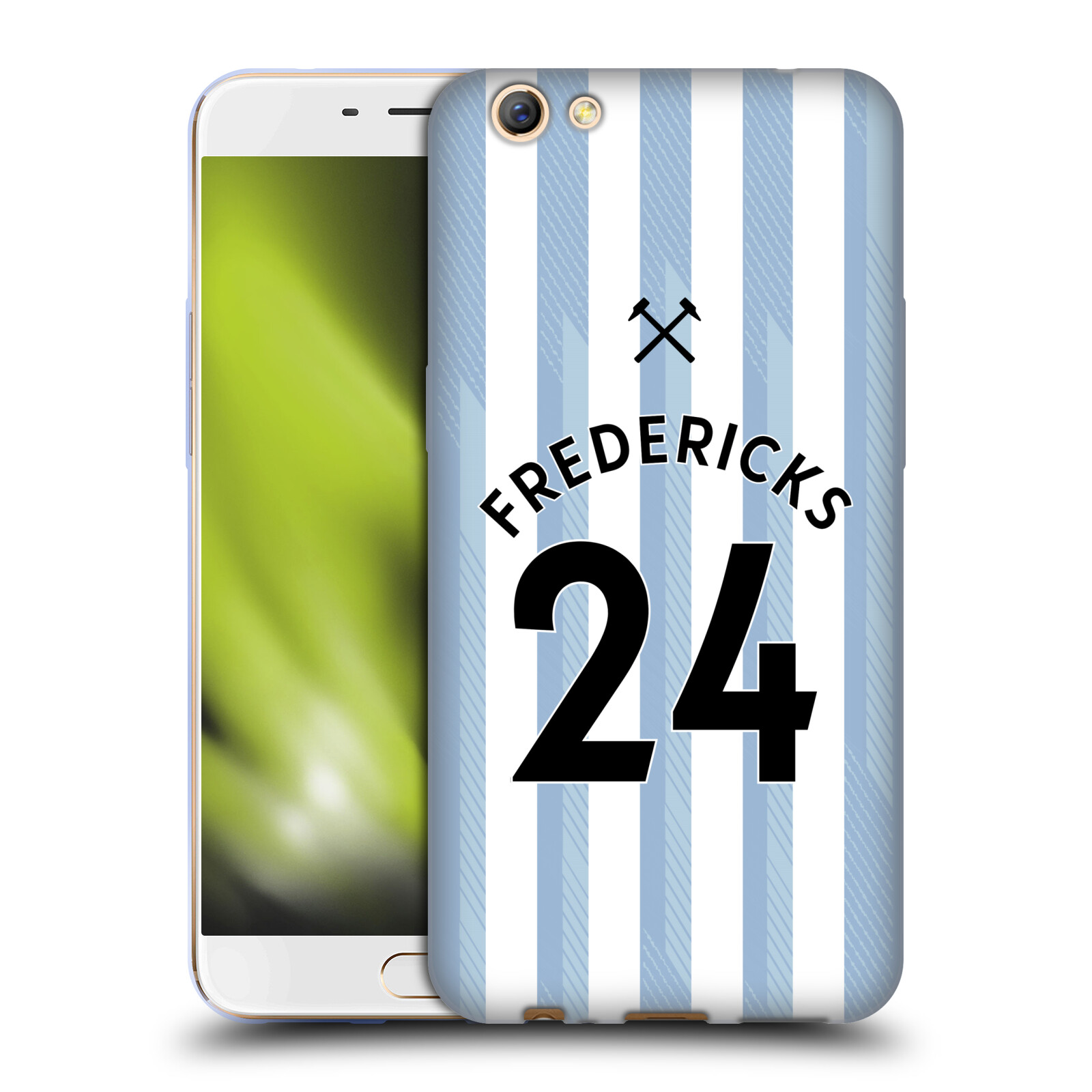 OFFICIAL WEST HAM UNITED FC 2021/22 PLAYERS AWAY KIT GEL CASE FOR OPPO PHONES - 第 16/18 張圖片