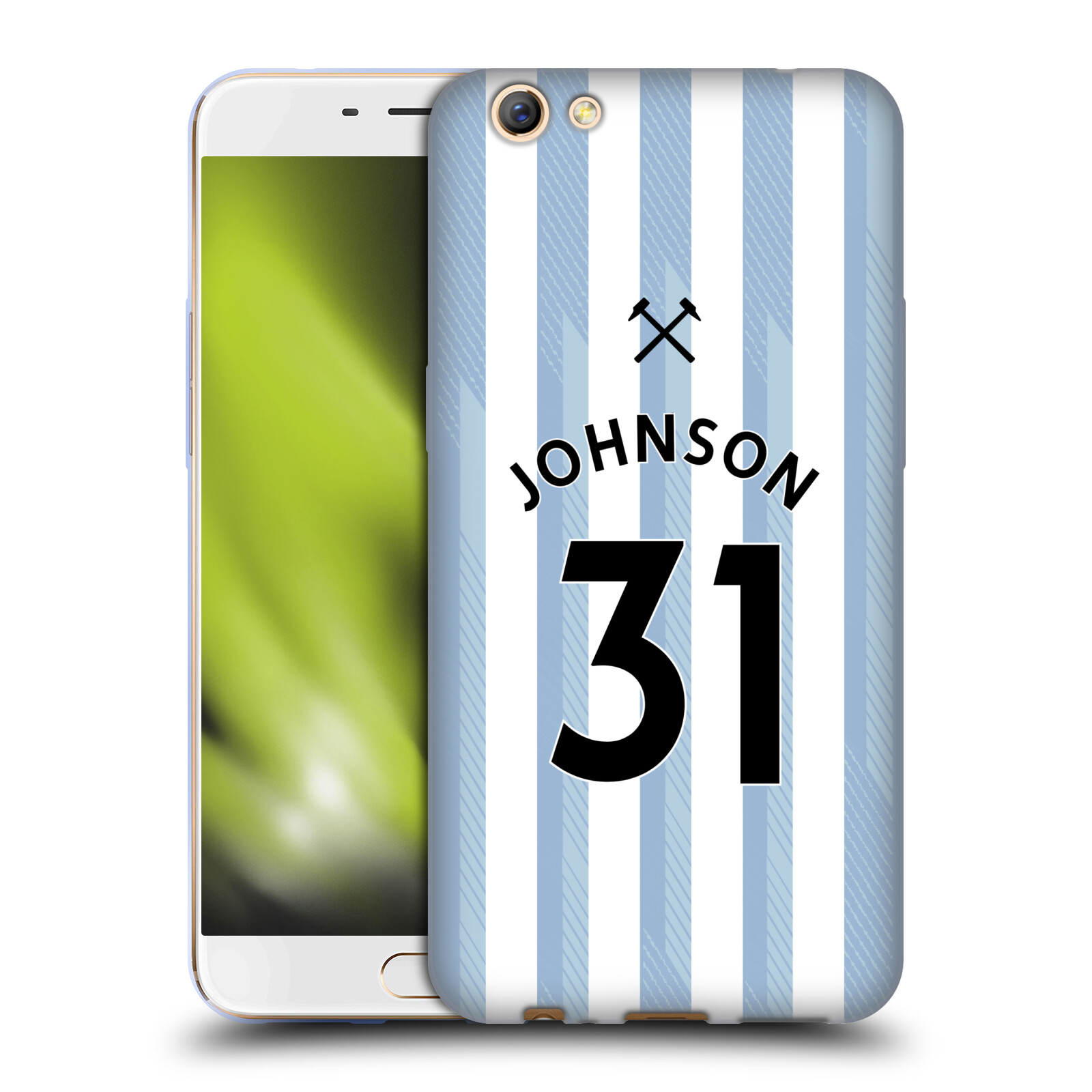 OFFICIAL WEST HAM UNITED FC 2021/22 PLAYERS AWAY KIT GEL CASE FOR OPPO PHONES - 第 11/18 張圖片