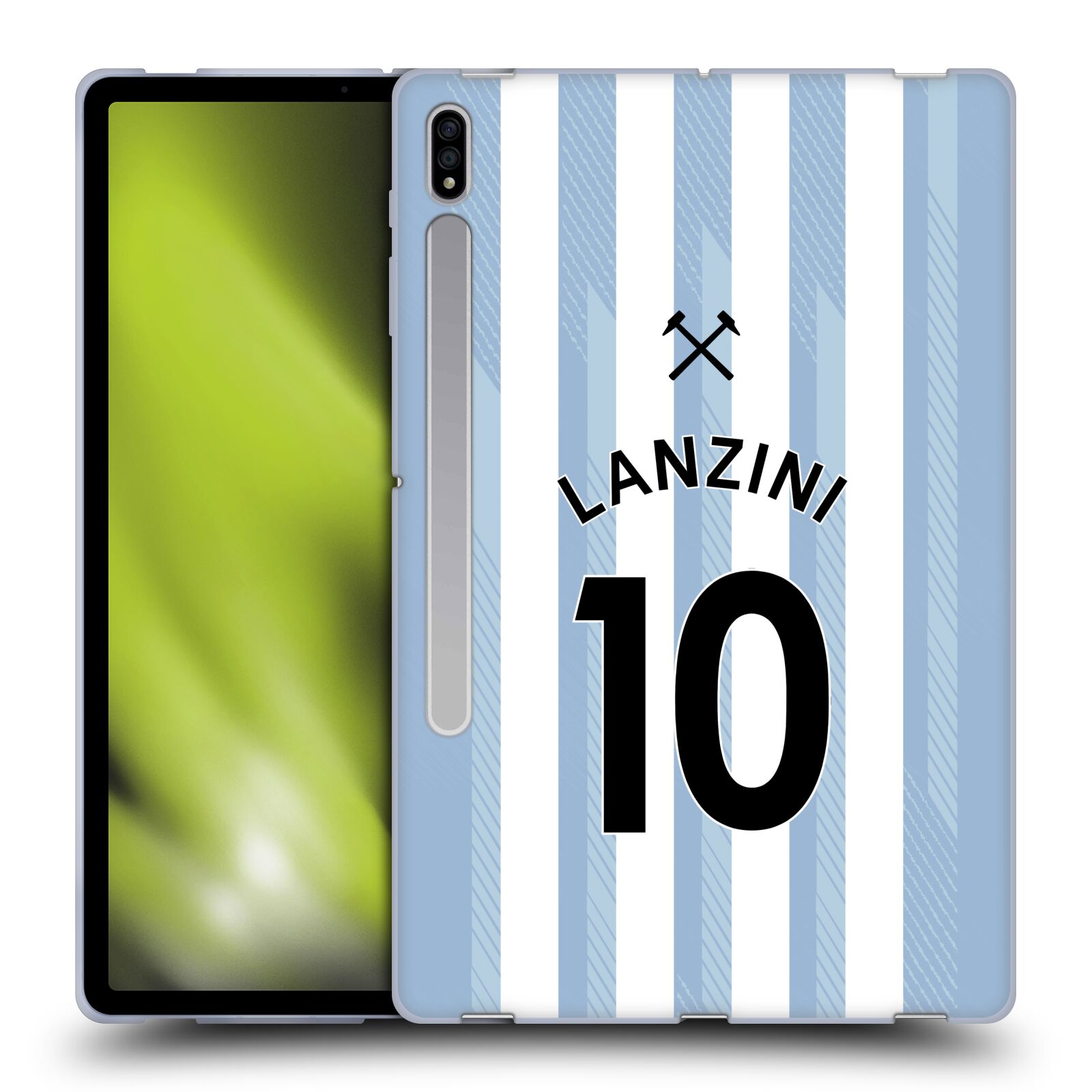 WEST HAM UNITED FC 2021/22 PLAYERS AWAY KIT SOFT GEL CASE FOR SAMSUNG TABLETS 1 - Picture 16 of 21