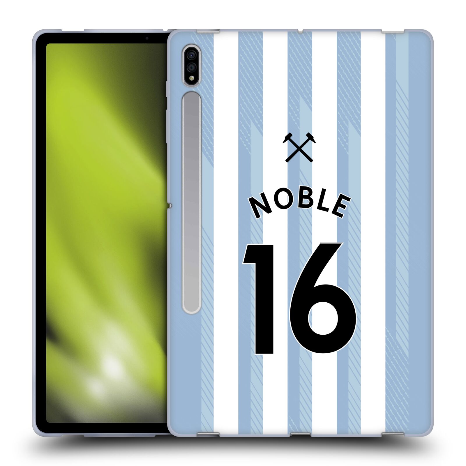 WEST HAM UNITED FC 2021/22 PLAYERS AWAY KIT SOFT GEL CASE FOR SAMSUNG TABLETS 1 - Picture 17 of 21