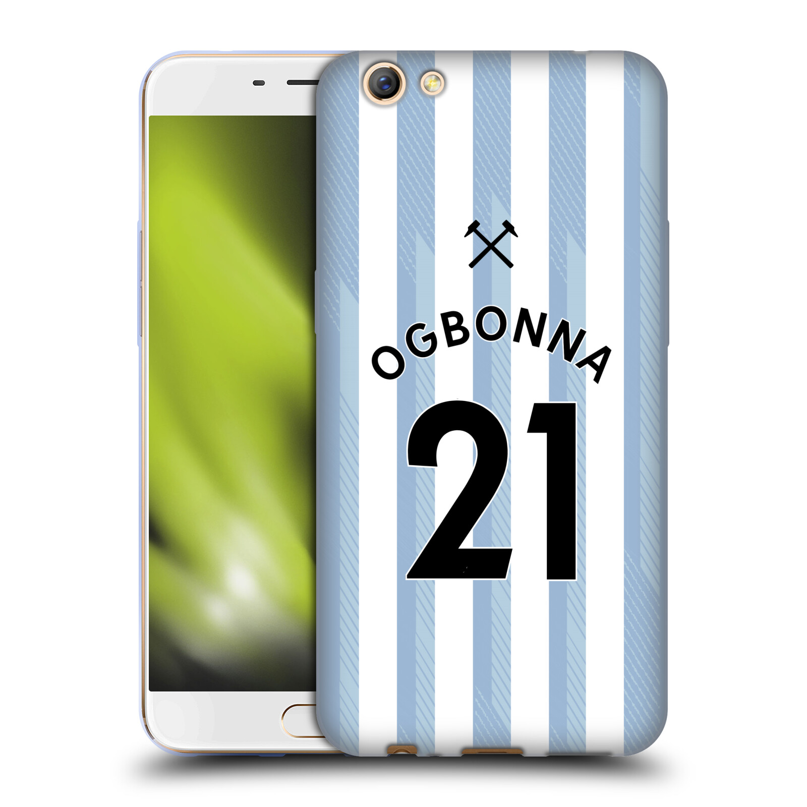 OFFICIAL WEST HAM UNITED FC 2021/22 PLAYERS AWAY KIT GEL CASE FOR OPPO PHONES - 第 9/18 張圖片