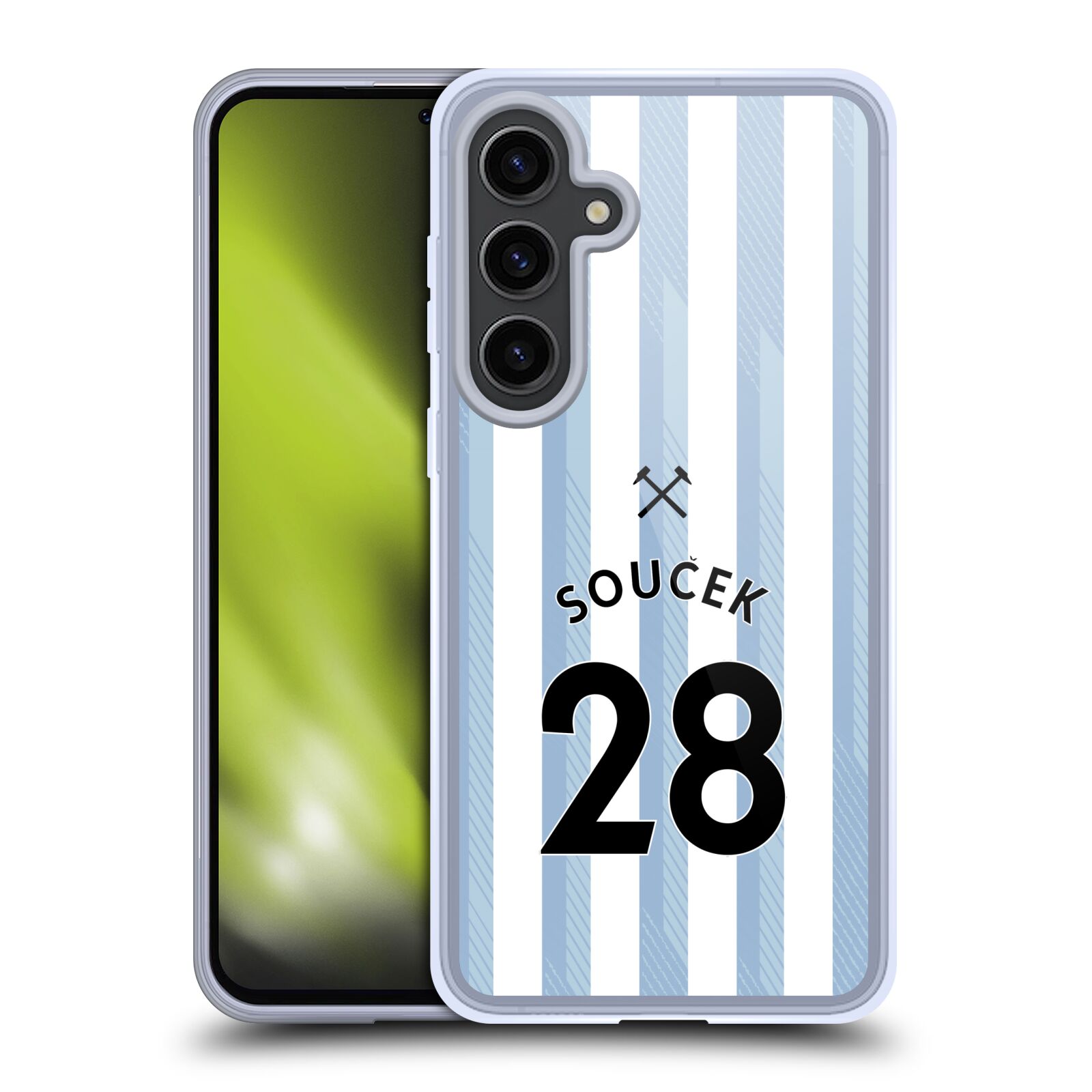 WEST HAM UNITED FC 2021/22 PLAYERS AWAY KIT GEL CASE COMPATIBLE SAMSUNG/MAGSAFE - 第 20/21 張圖片