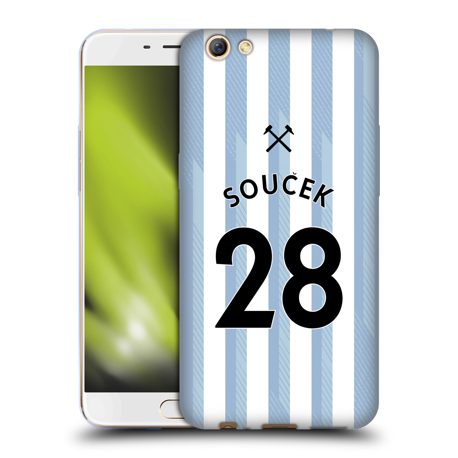 OFFICIAL WEST HAM UNITED FC 2021/22 PLAYERS AWAY KIT GEL CASE FOR OPPO PHONES - 第 17/18 張圖片