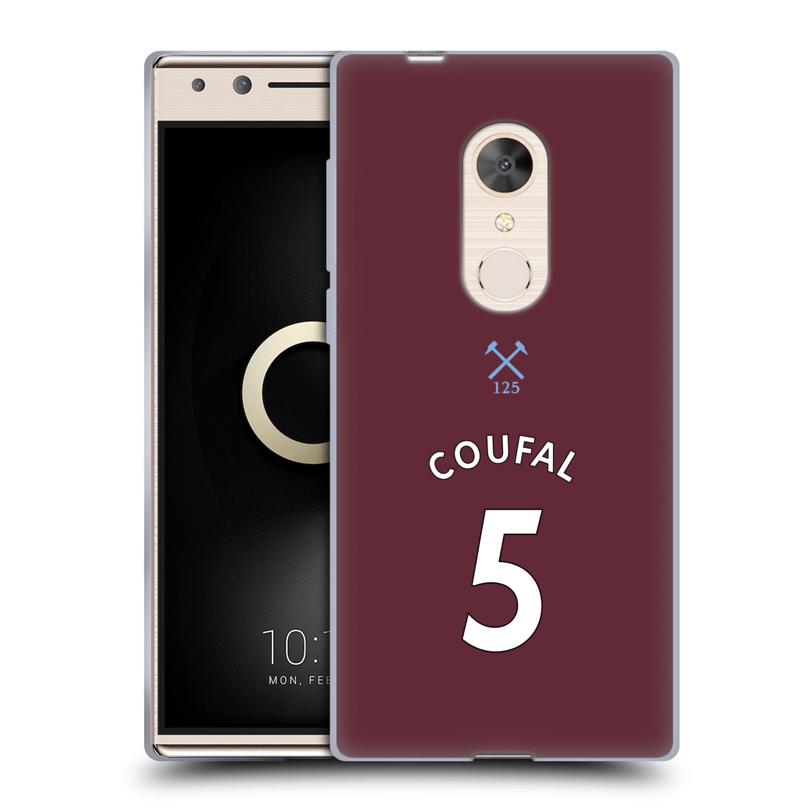 OFFICIAL WEST HAM UNITED FC 2020/21 PLAYERS HOME KIT GEL CASE FOR ALCATEL PHONES - 第 21/21 張圖片
