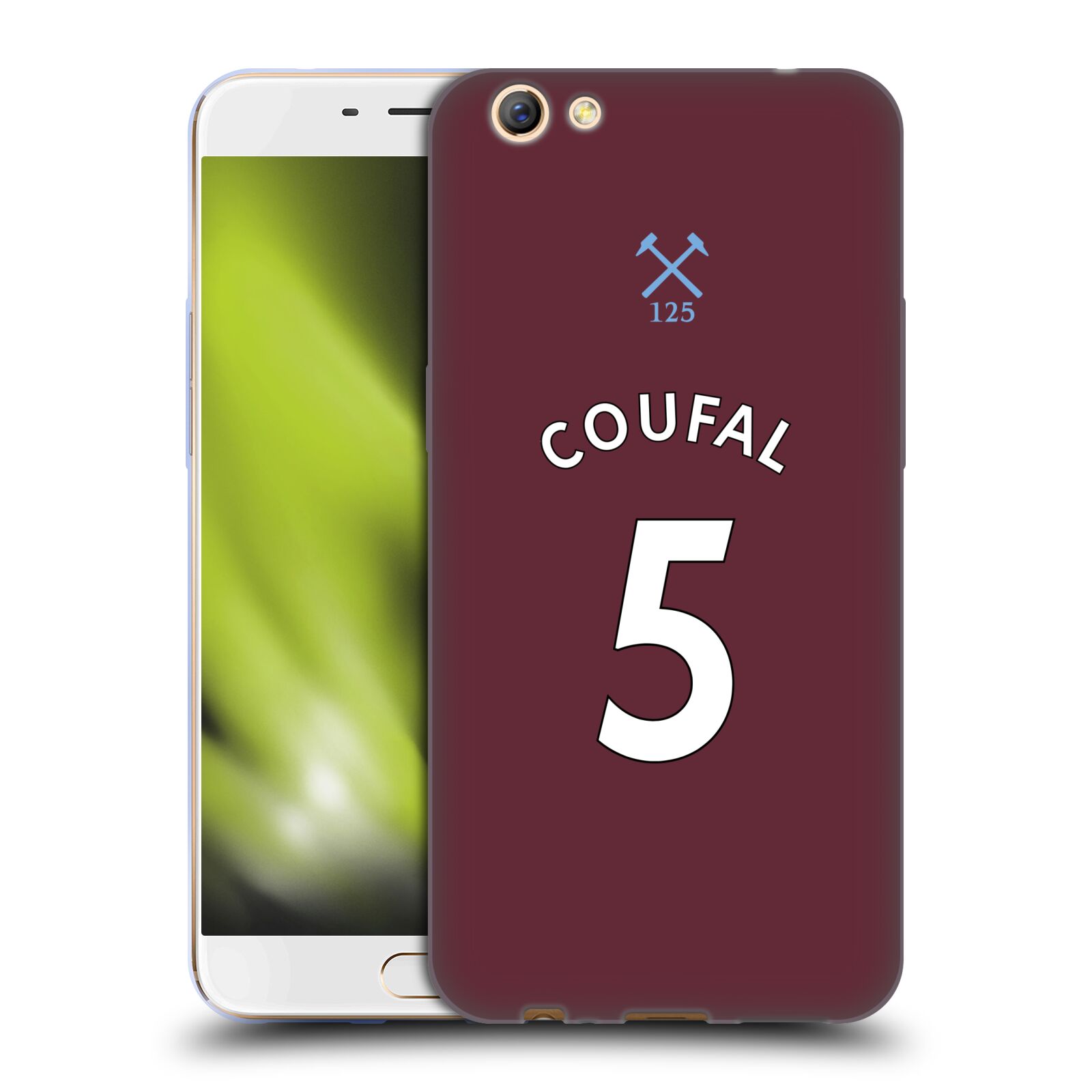 WEST HAM UNITED FC 2020/21 SPIELER HOME KIT SOFT GEL HANDYHÜLLE FÜR OPPO HANDYS - Bild 18 von 18