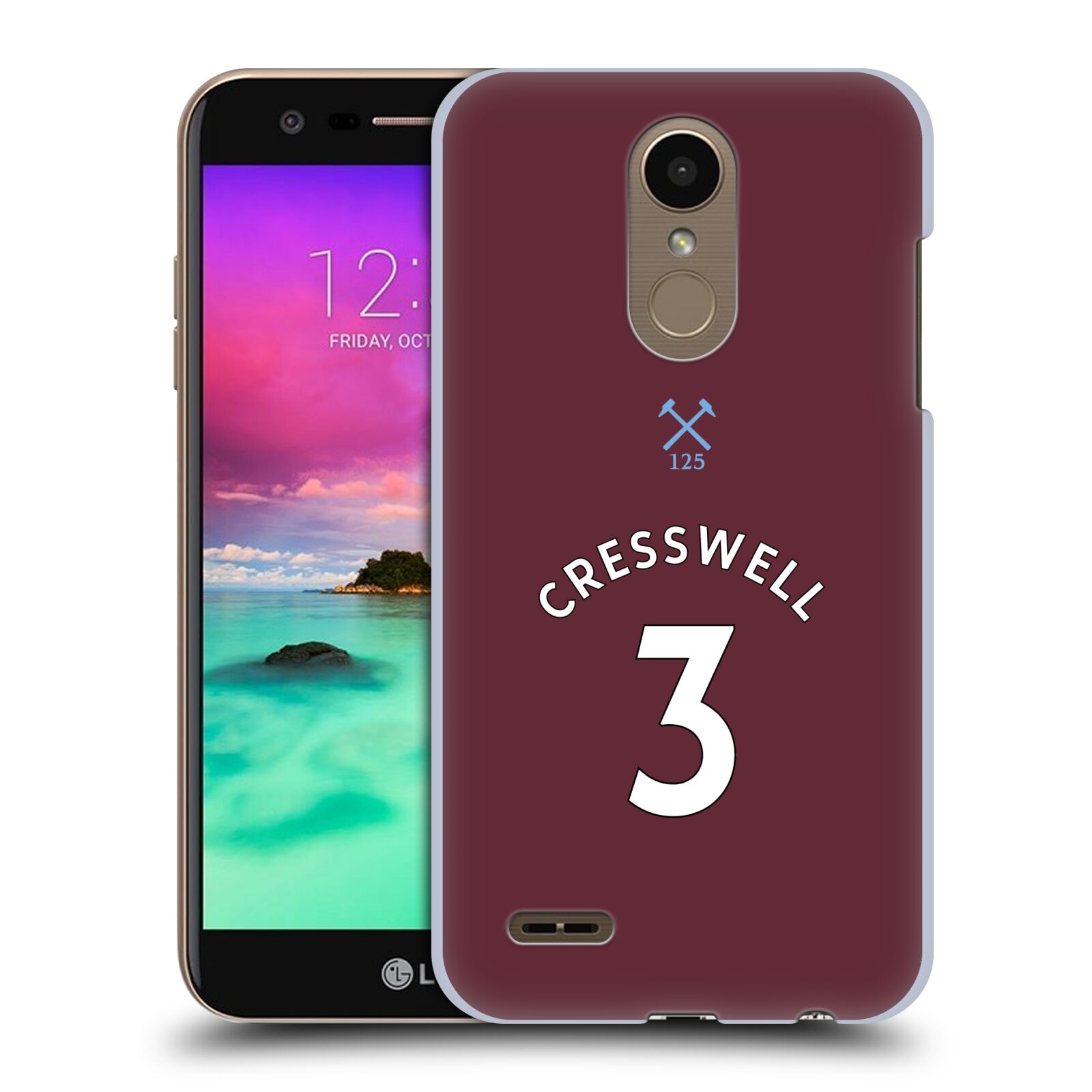OFFICIAL WEST HAM UNITED FC 2020/21 PLAYERS HOME KIT BACK CASE FOR LG PHONES 1 - 第 8/21 張圖片