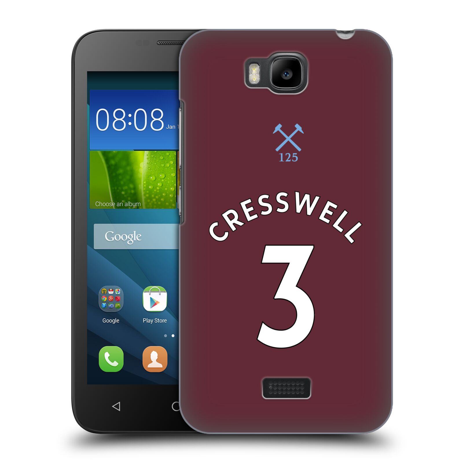 OFFICIAL WEST HAM UNITED FC 2020/21 PLAYERS HOME KIT CASE FOR HUAWEI PHONES 2 - 第 8/21 張圖片