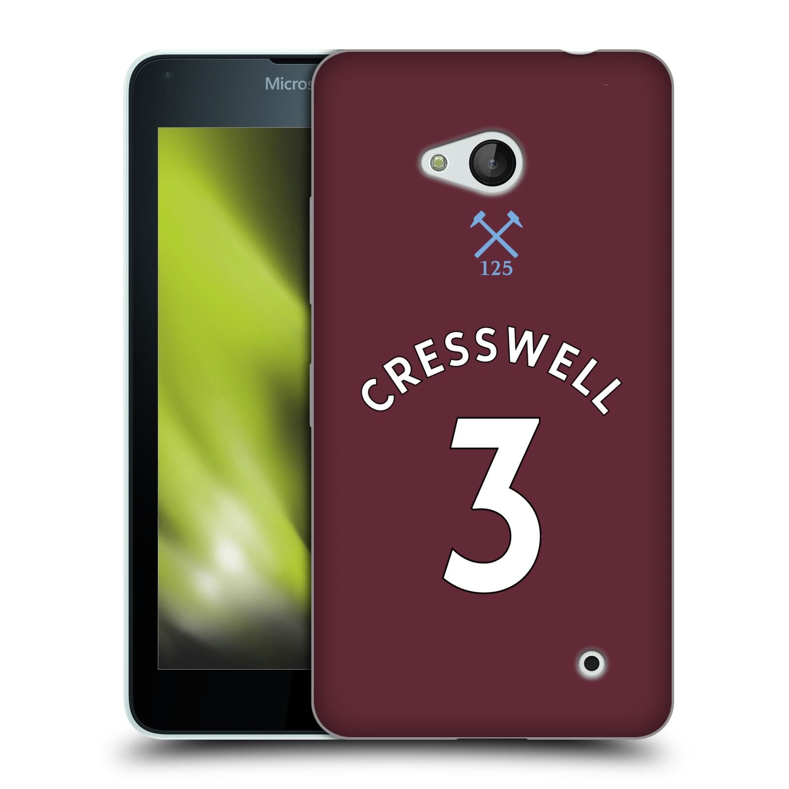 WEST HAM UNITED FC 2020/21 PLAYERS HOME KIT SOFT GEL CASE FOR MICROSOFT PHONES - 第 8/21 張圖片
