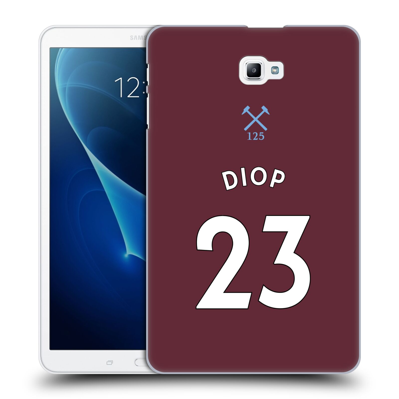 OFFICIAL WEST HAM UNITED FC 2020/21 PLAYERS HOME KIT CASE FOR SAMSUNG TABLETS 1 - Picture 14 of 21