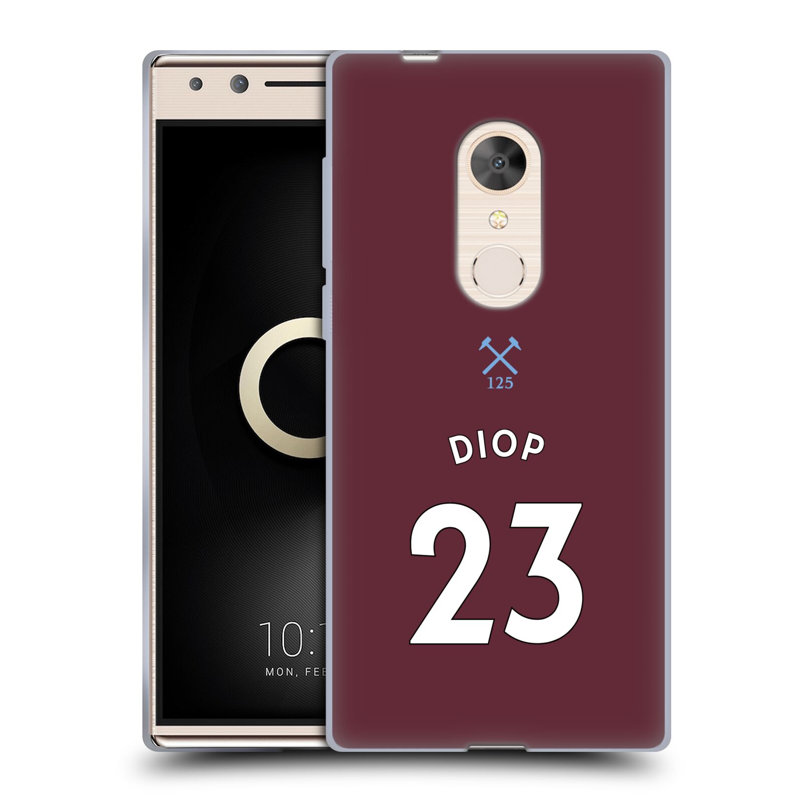 OFFICIAL WEST HAM UNITED FC 2020/21 PLAYERS HOME KIT GEL CASE FOR ALCATEL PHONES - 第 14/21 張圖片