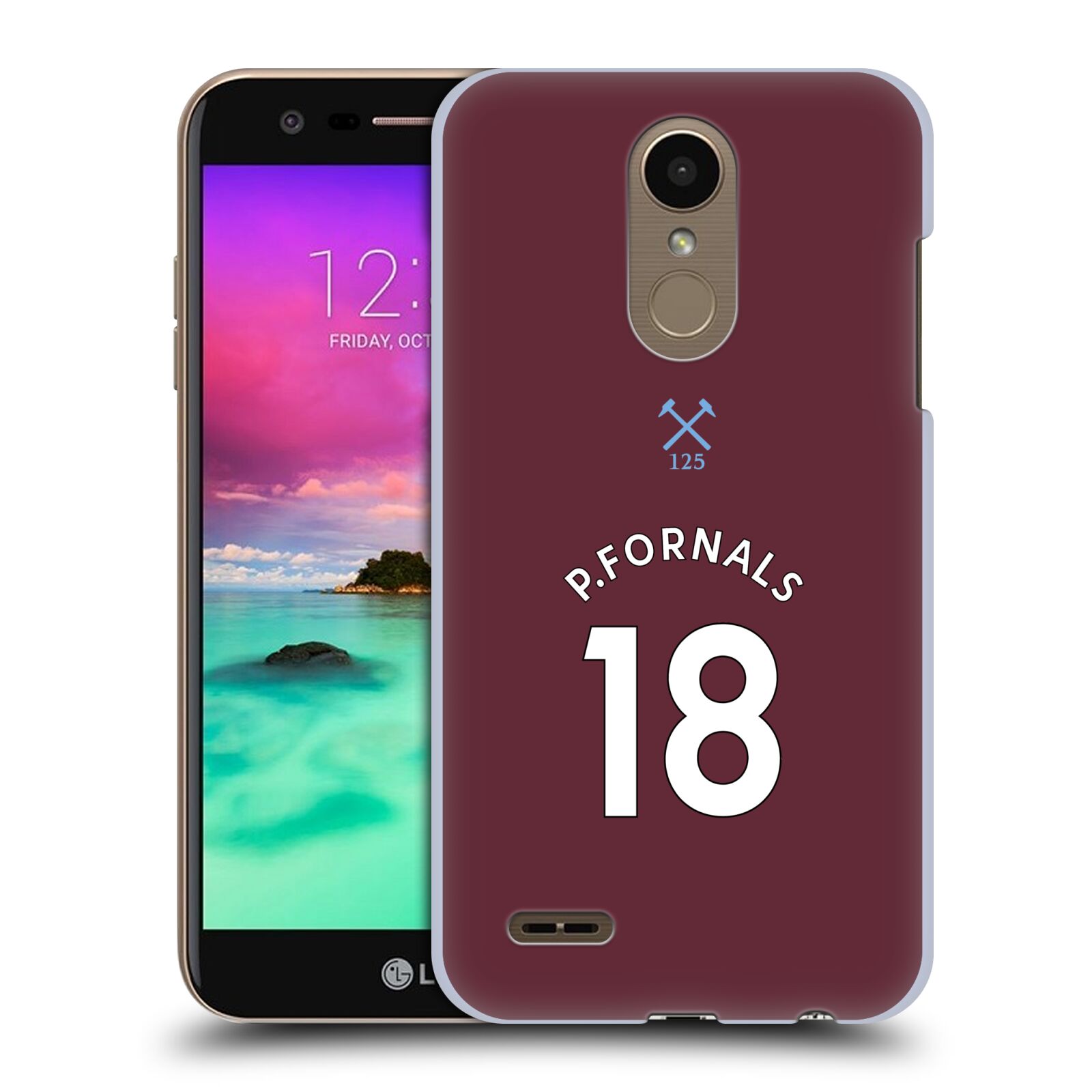 OFFICIAL WEST HAM UNITED FC 2020/21 PLAYERS HOME KIT BACK CASE FOR LG PHONES 1 - 第 18/21 張圖片